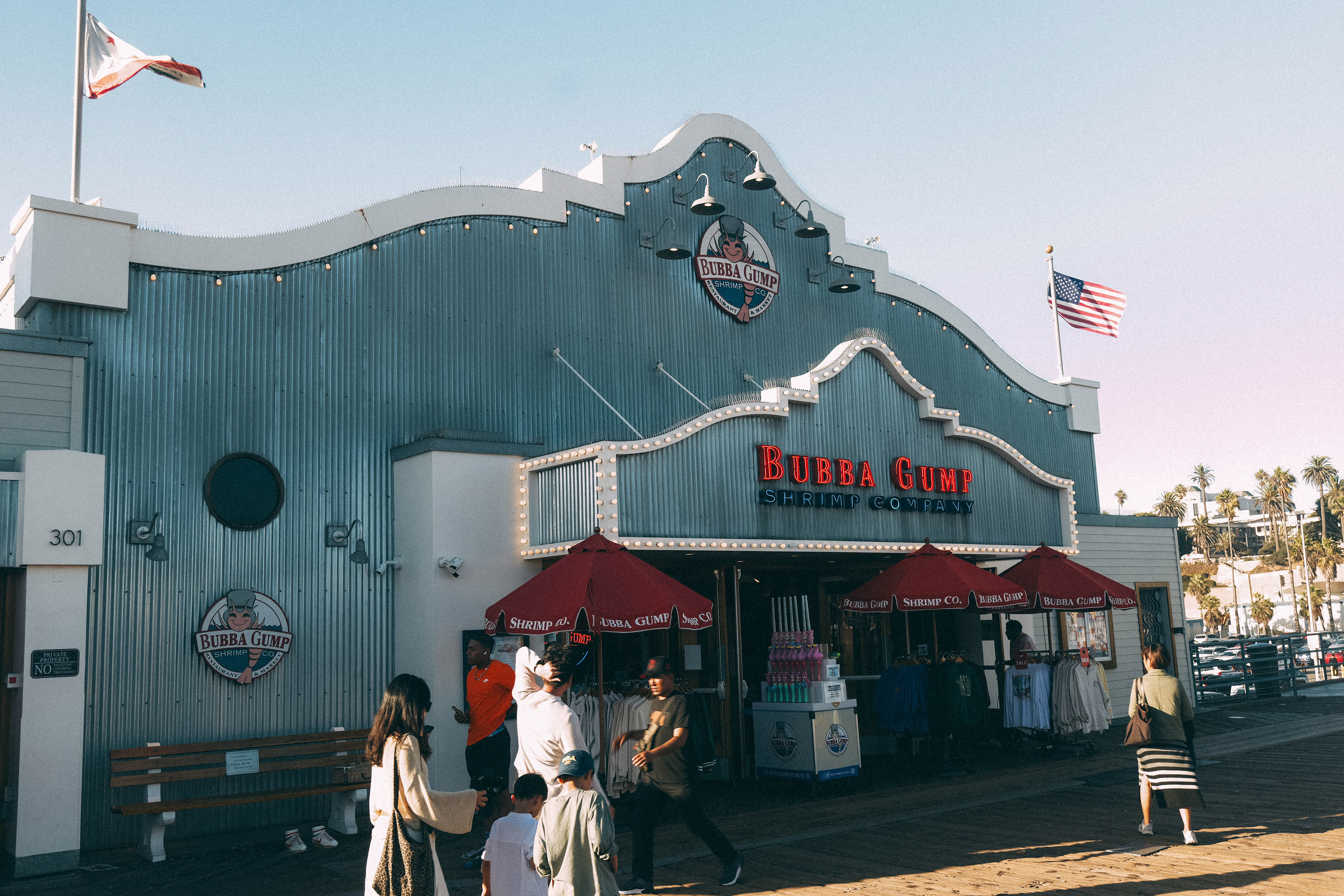 Bubba Gump's at Santa Monica Pier