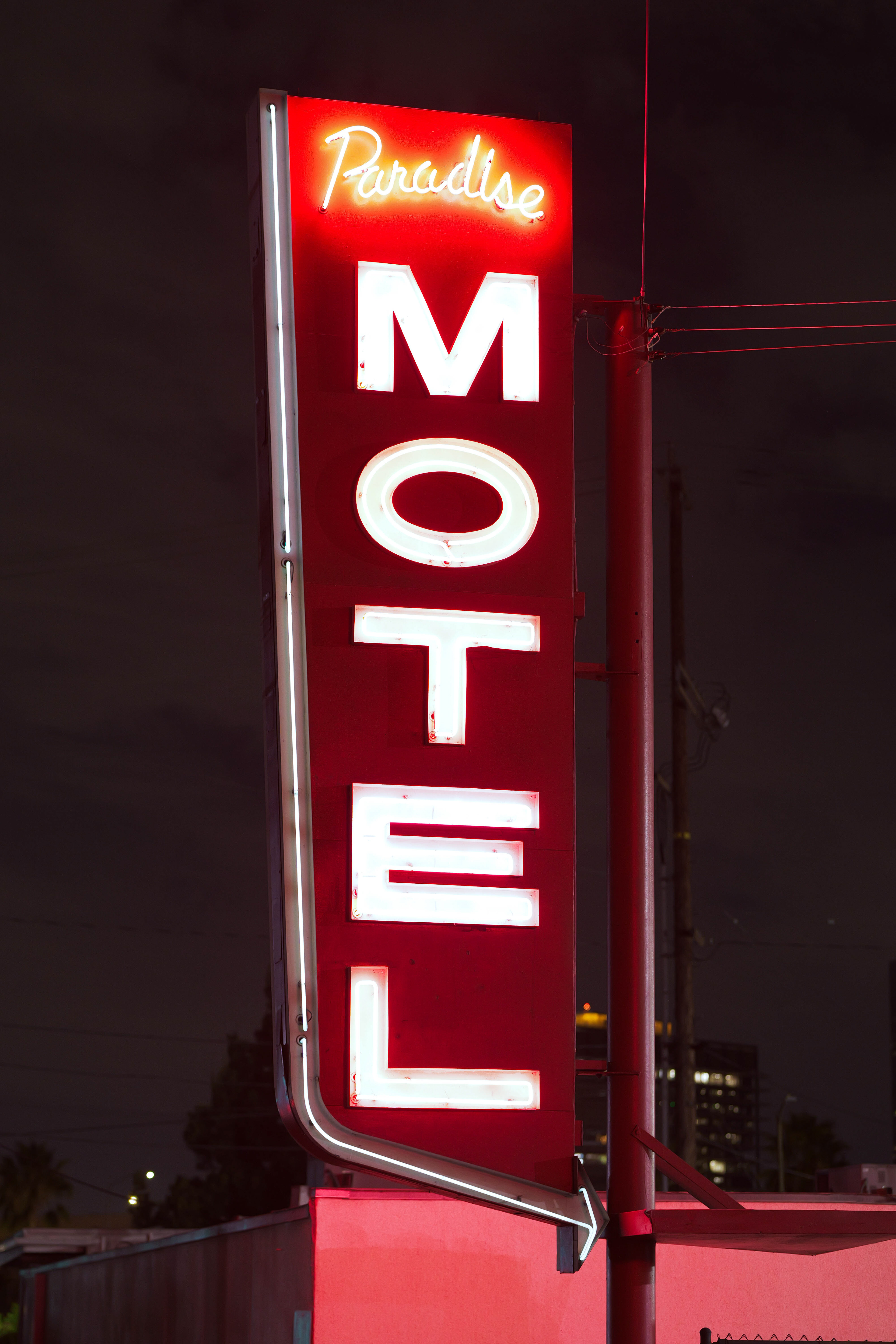 Paradise Motel near downtown LA