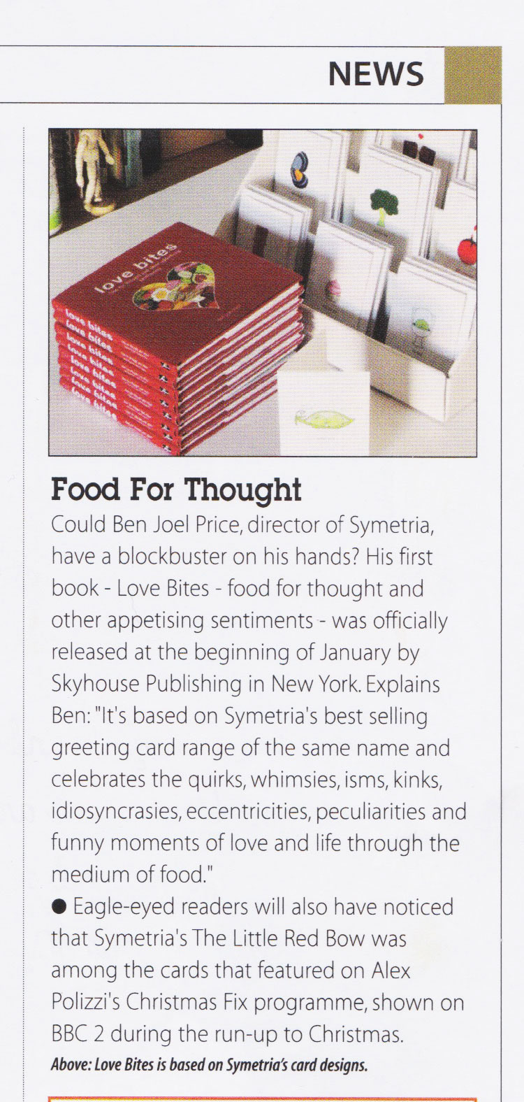 Progressive Greetings Magazine Feature