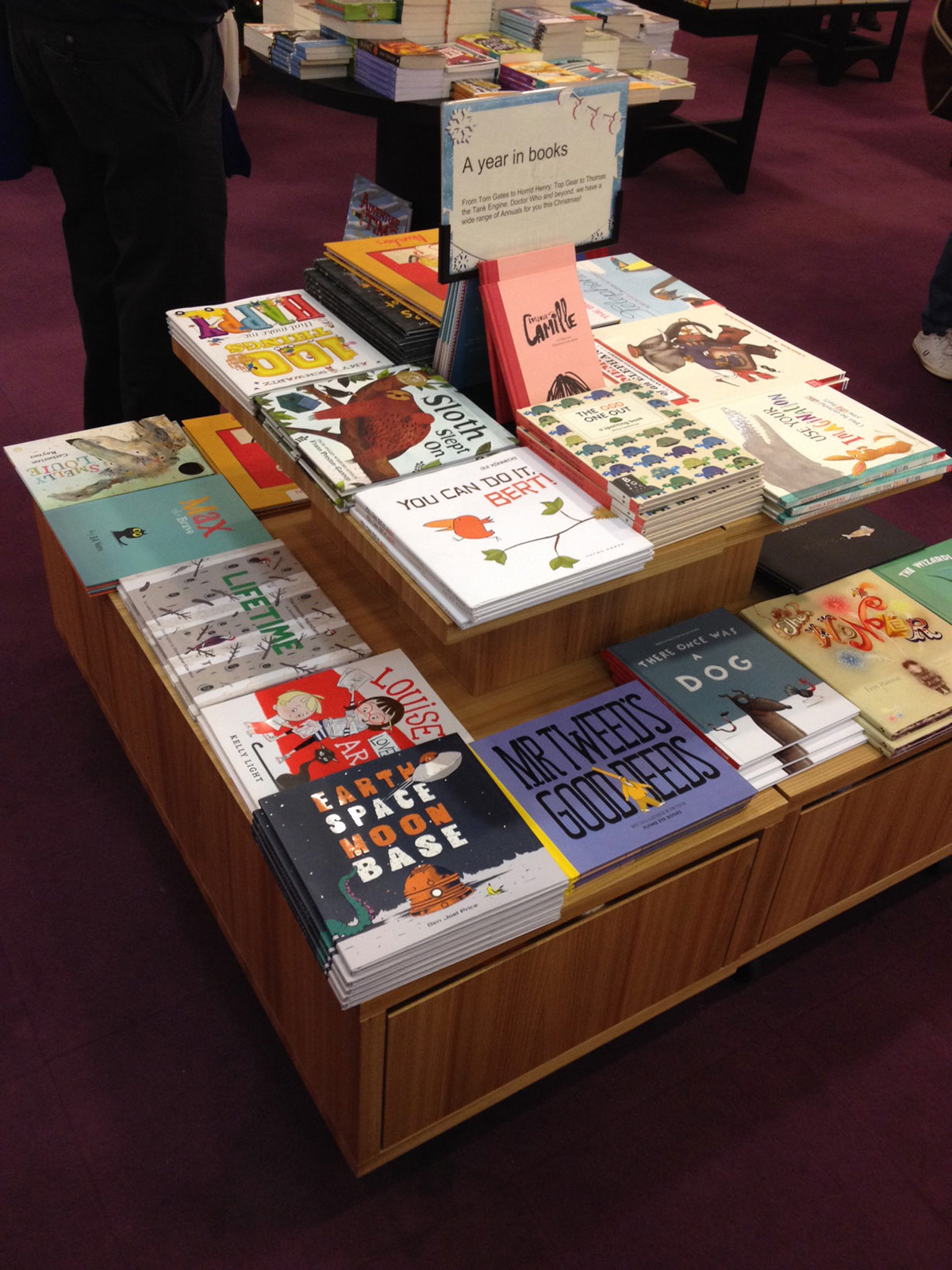 Waterstones Piccadilly, Christmas 2014