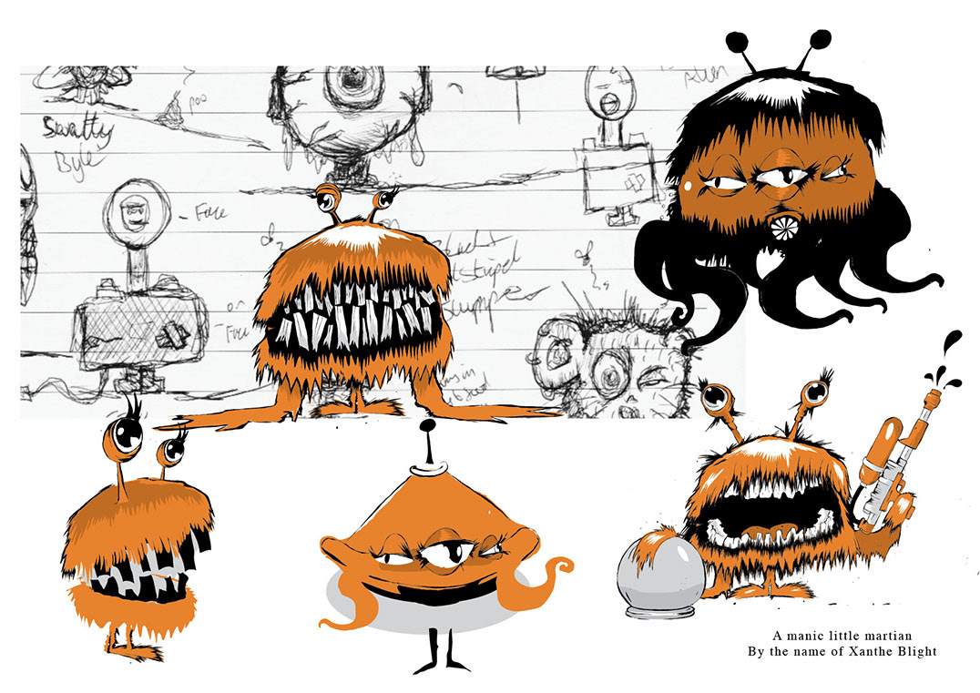 Character Sketches 1