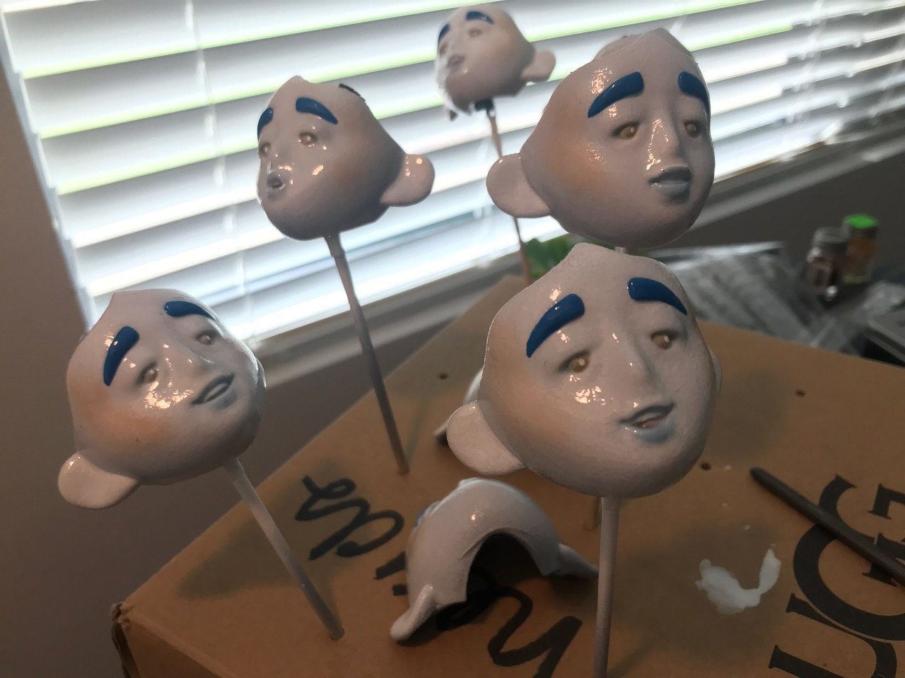 Painted Mother faces