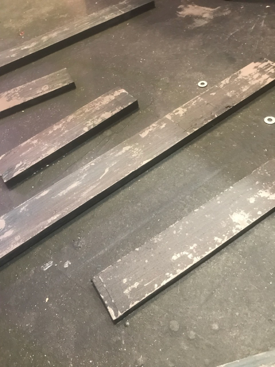 Frozen planks process