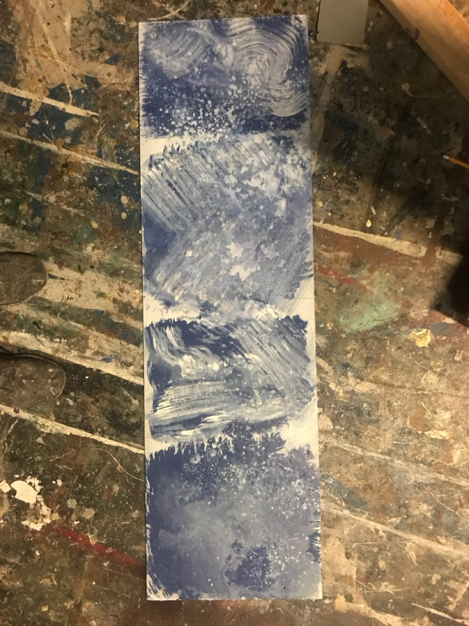 Elsa's castle sample board