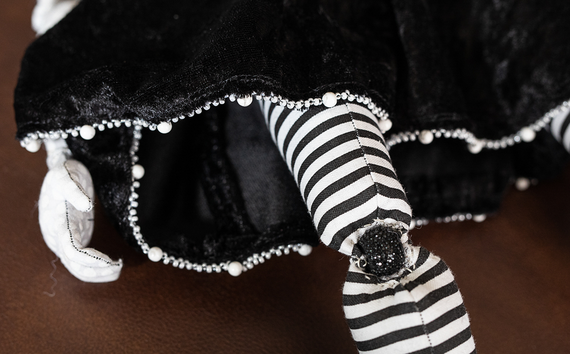 Skirt hem detail, "The Kitchen"