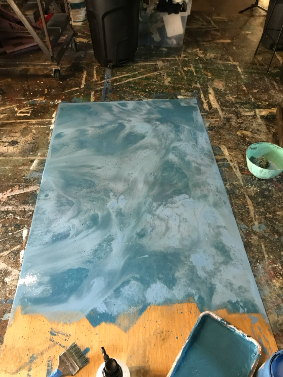 Elsa's castle process