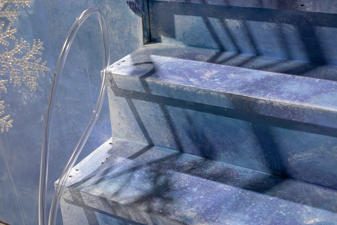 Elsa's castle detail