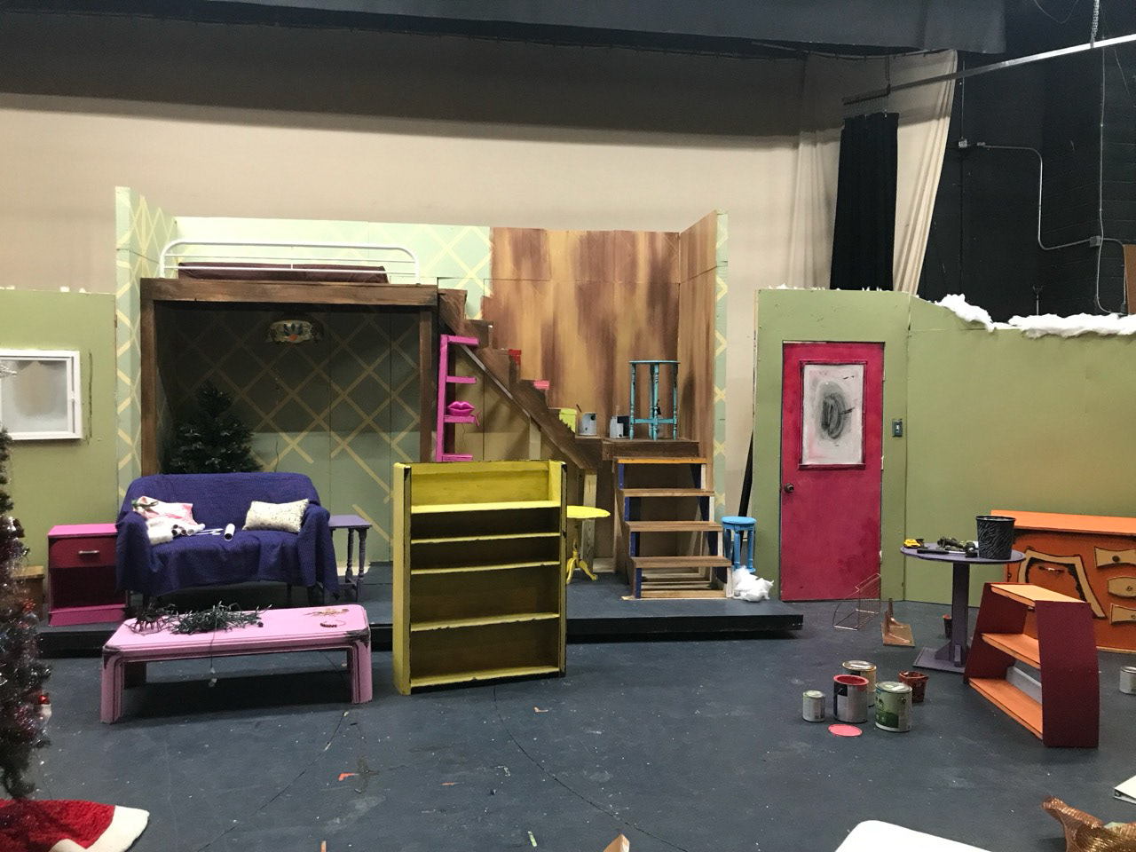 Repainting Mary Poppins wallpaper