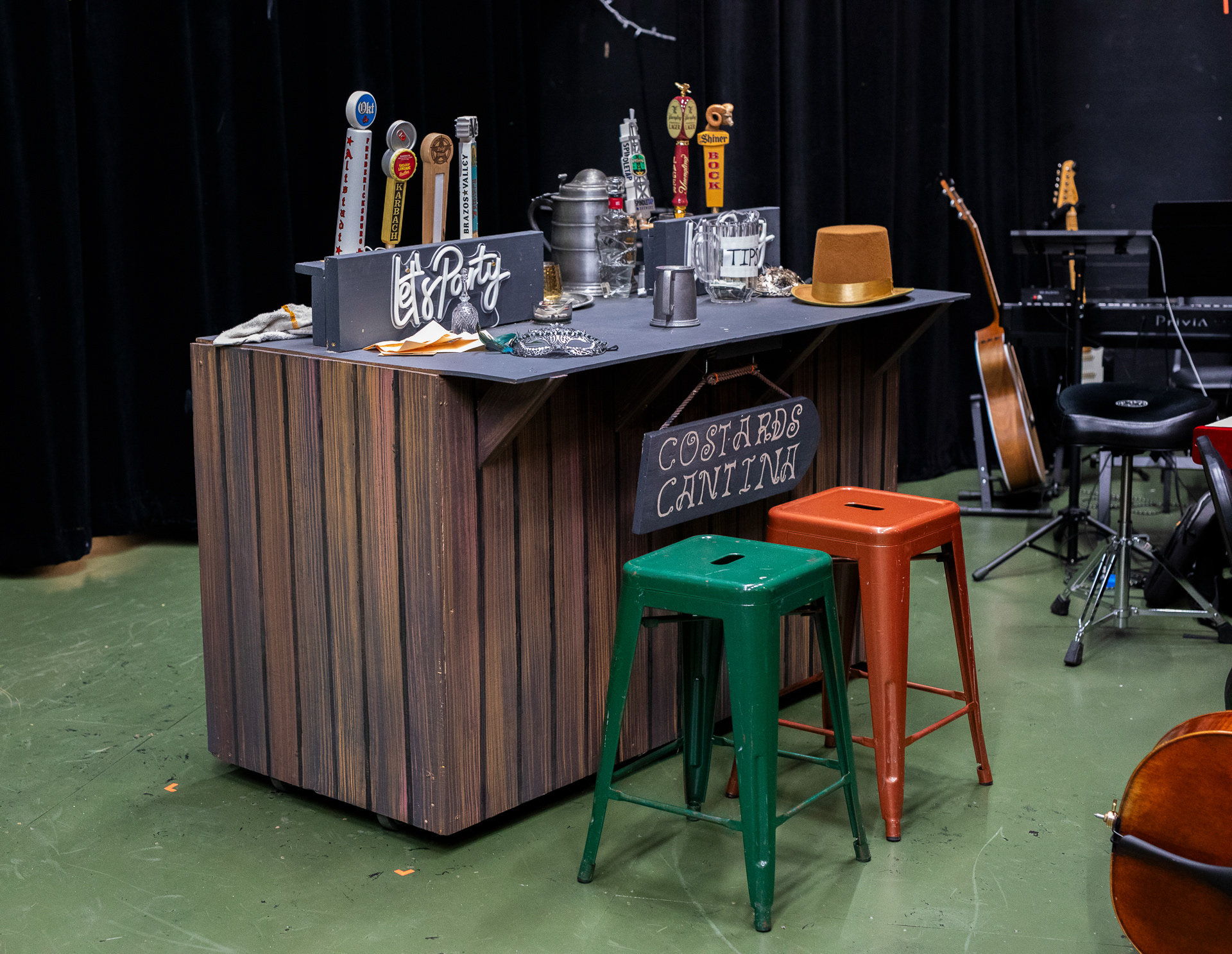 Costard's Cantina wood treatment