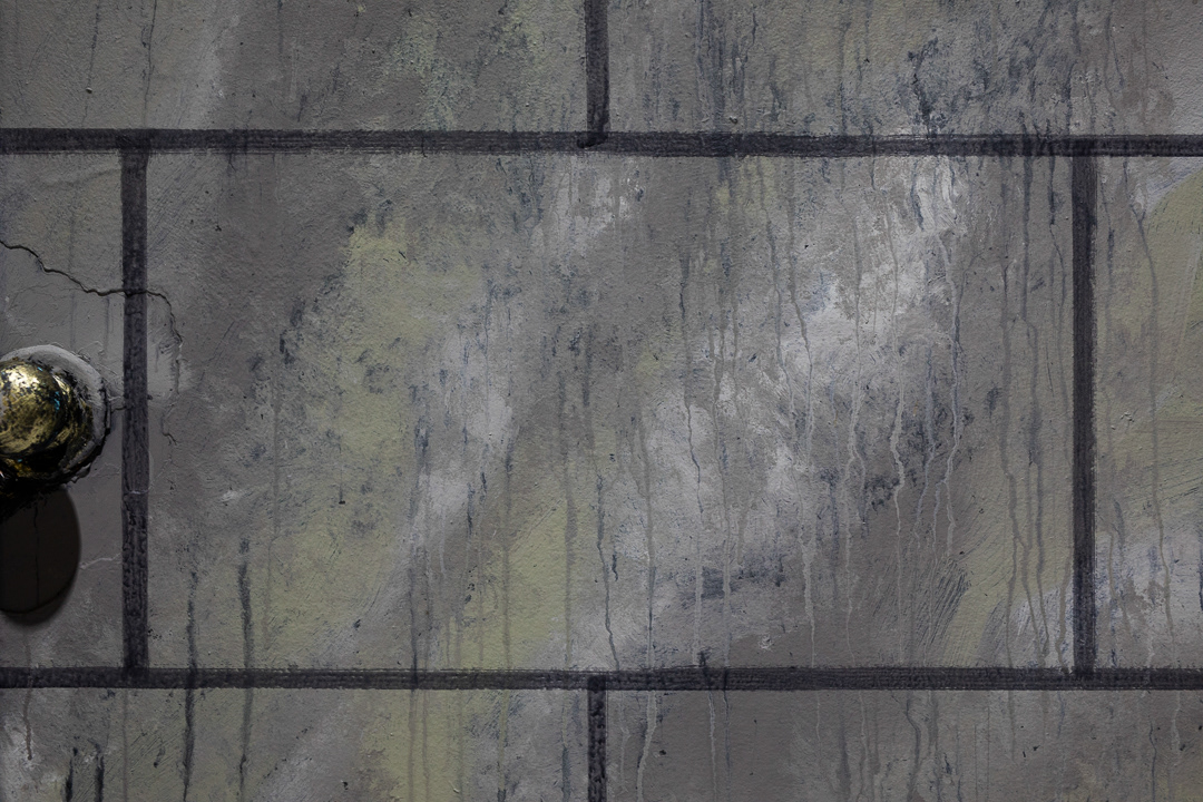 Castle exterior wall detail