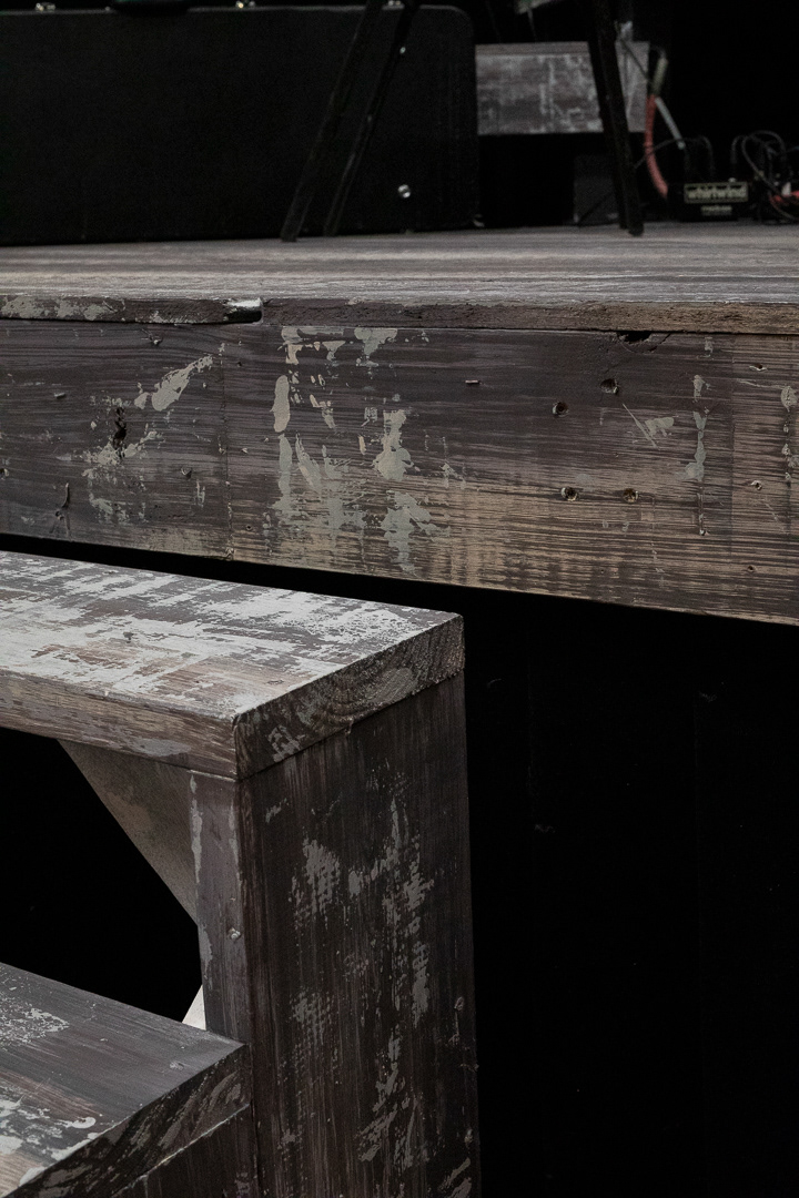 "Lobster Rolls" bandstand stair detail