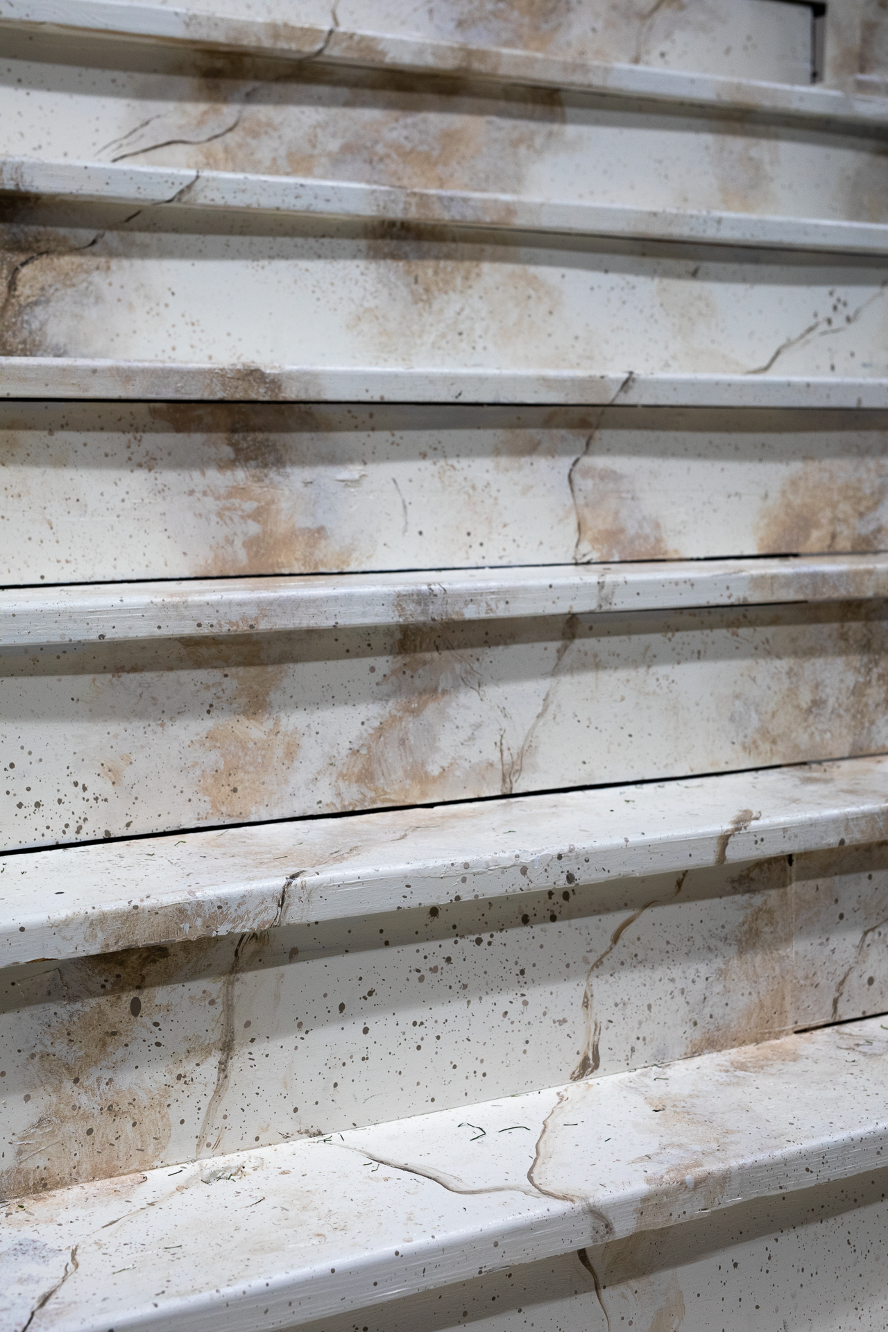 Warbucks grand staircase detail