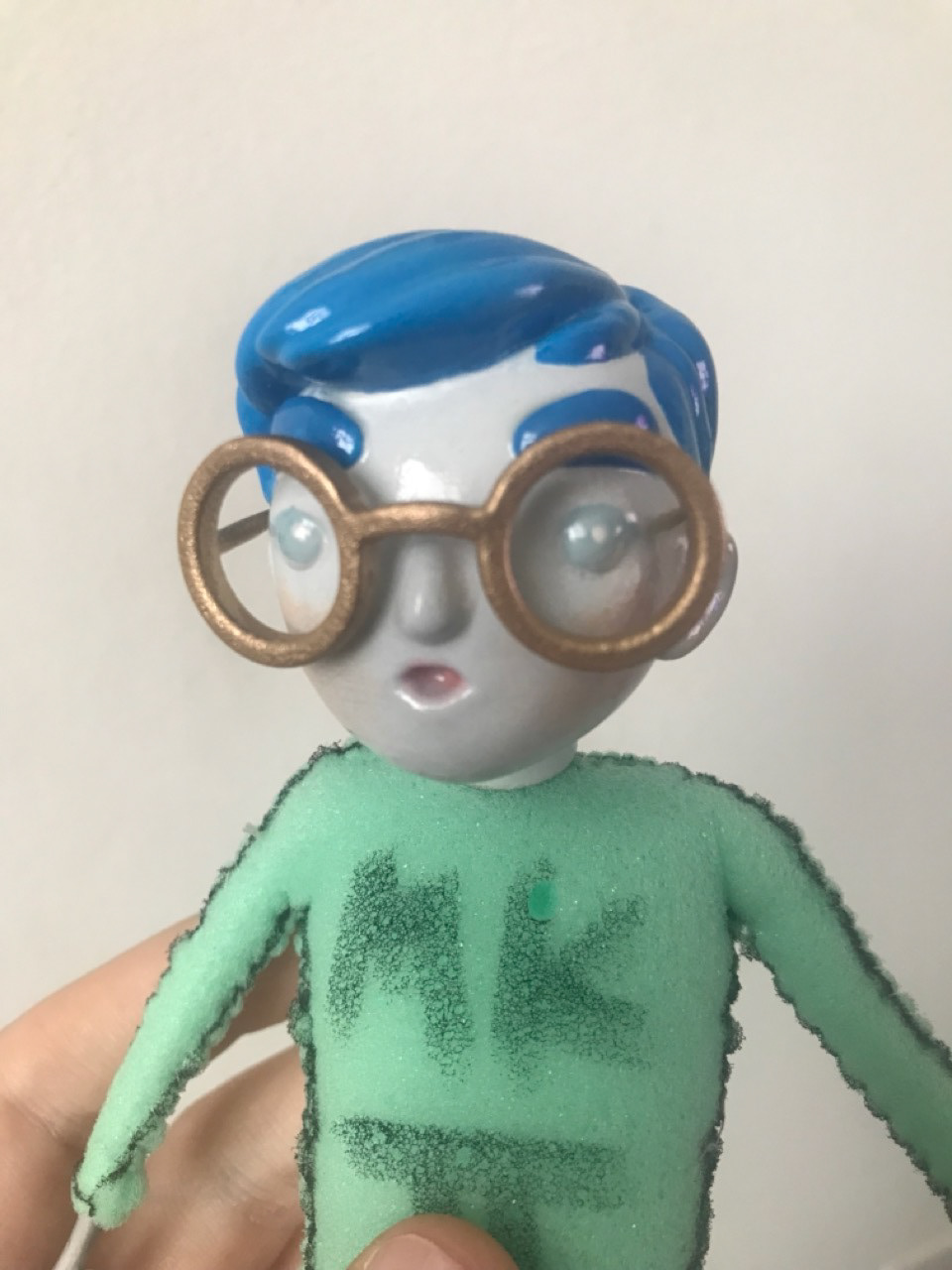 Glasses detail