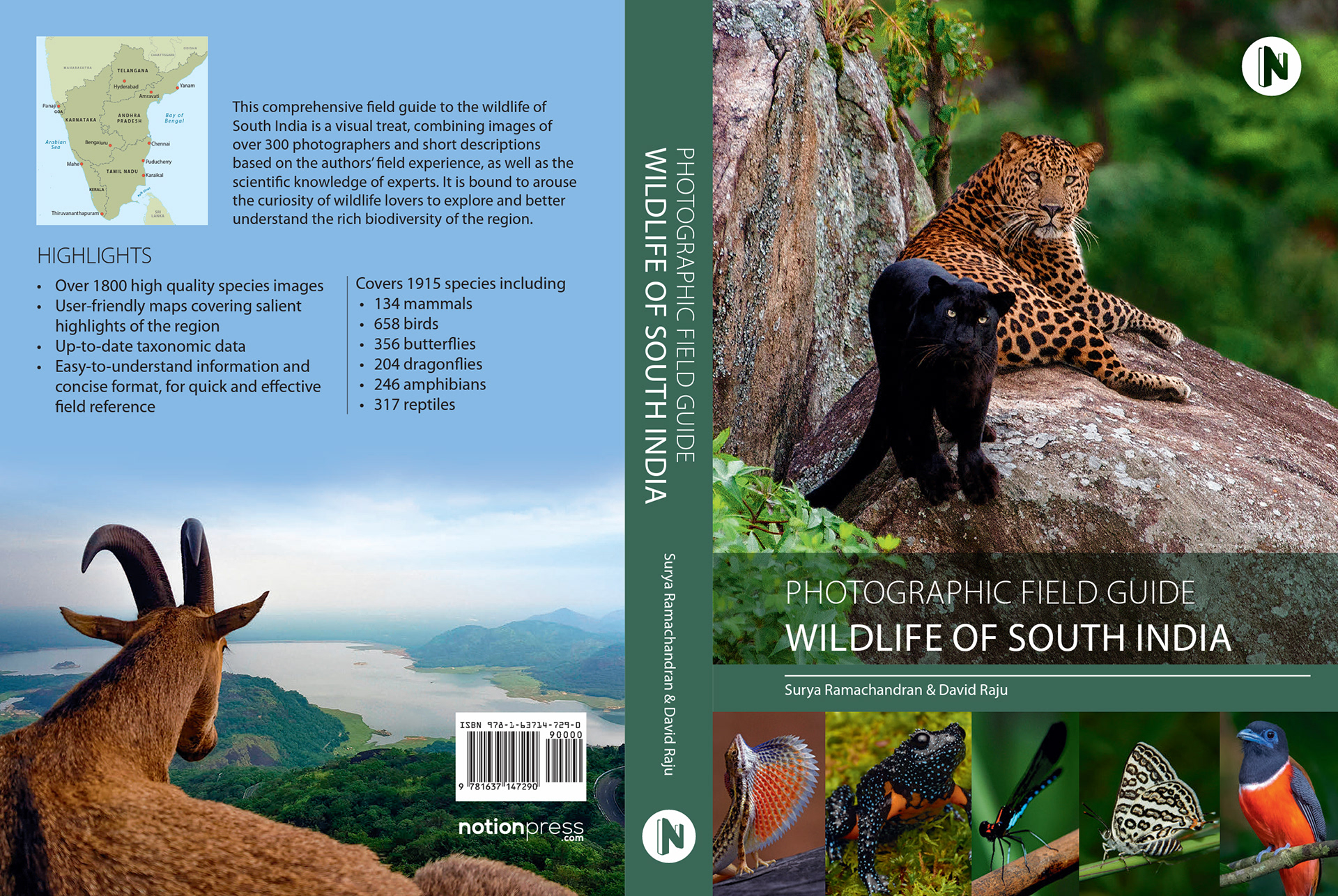 Wildlife of South India By Surya Ramachandran and David Raju
