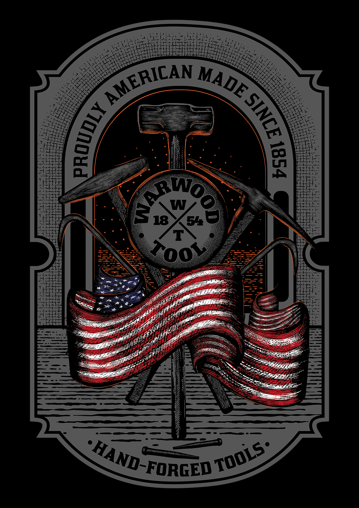 Shirt Design for Warwood Tool