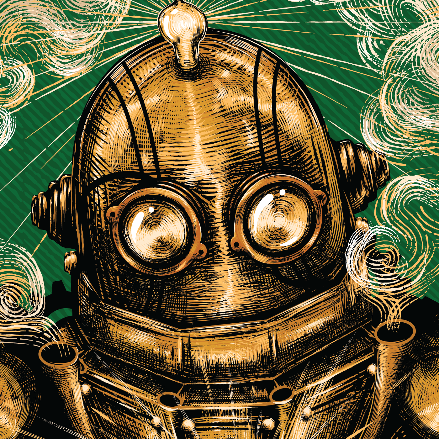 Poster Design for Revolution Makerspace Closeup