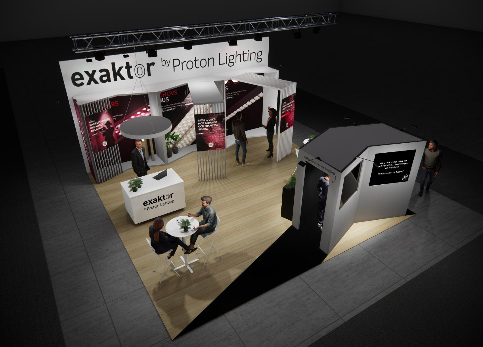 PROTON Lighting: Fair material (Creative / Design)