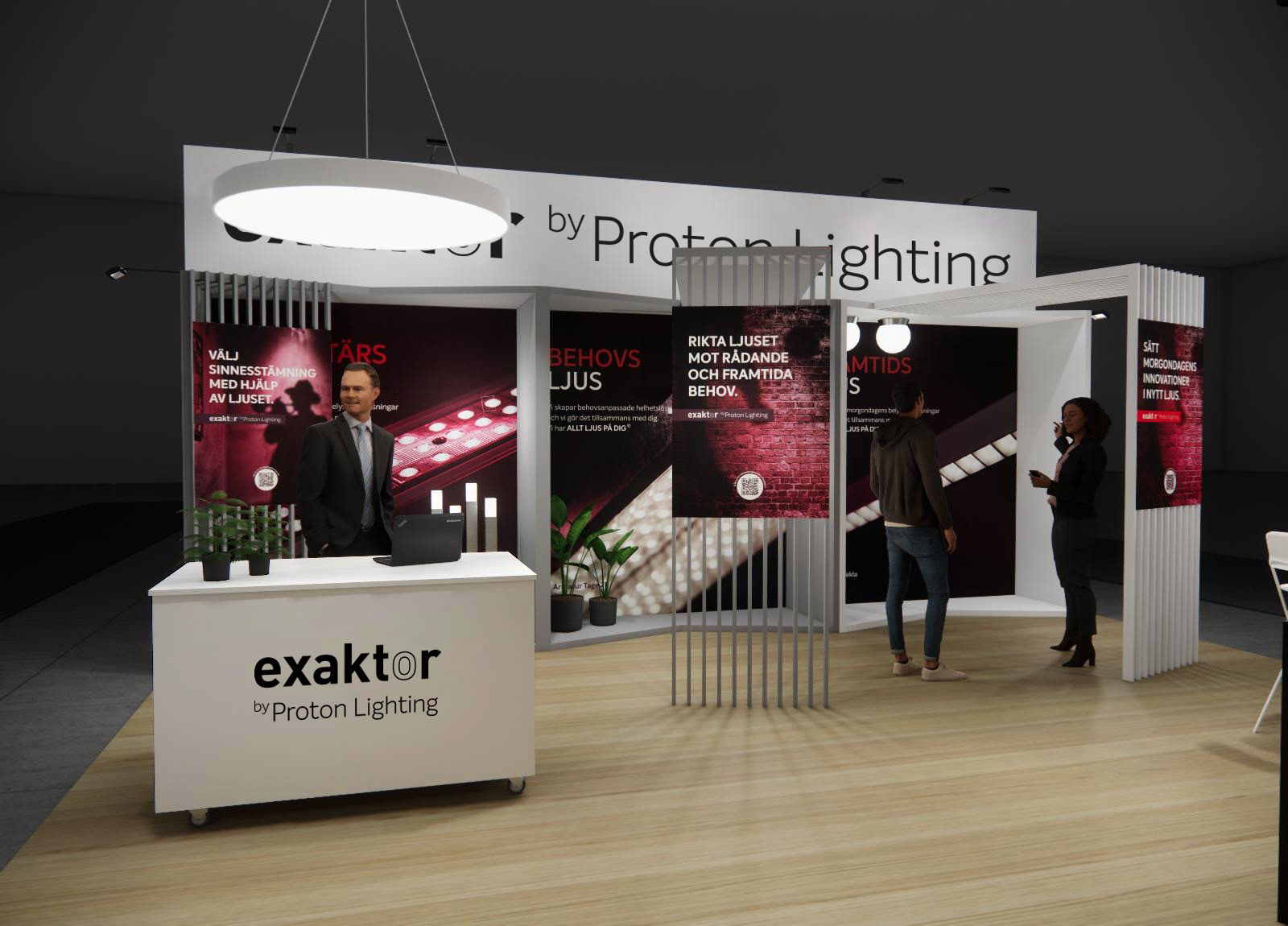 PROTON Lighting: Fair material (Creative / Design)