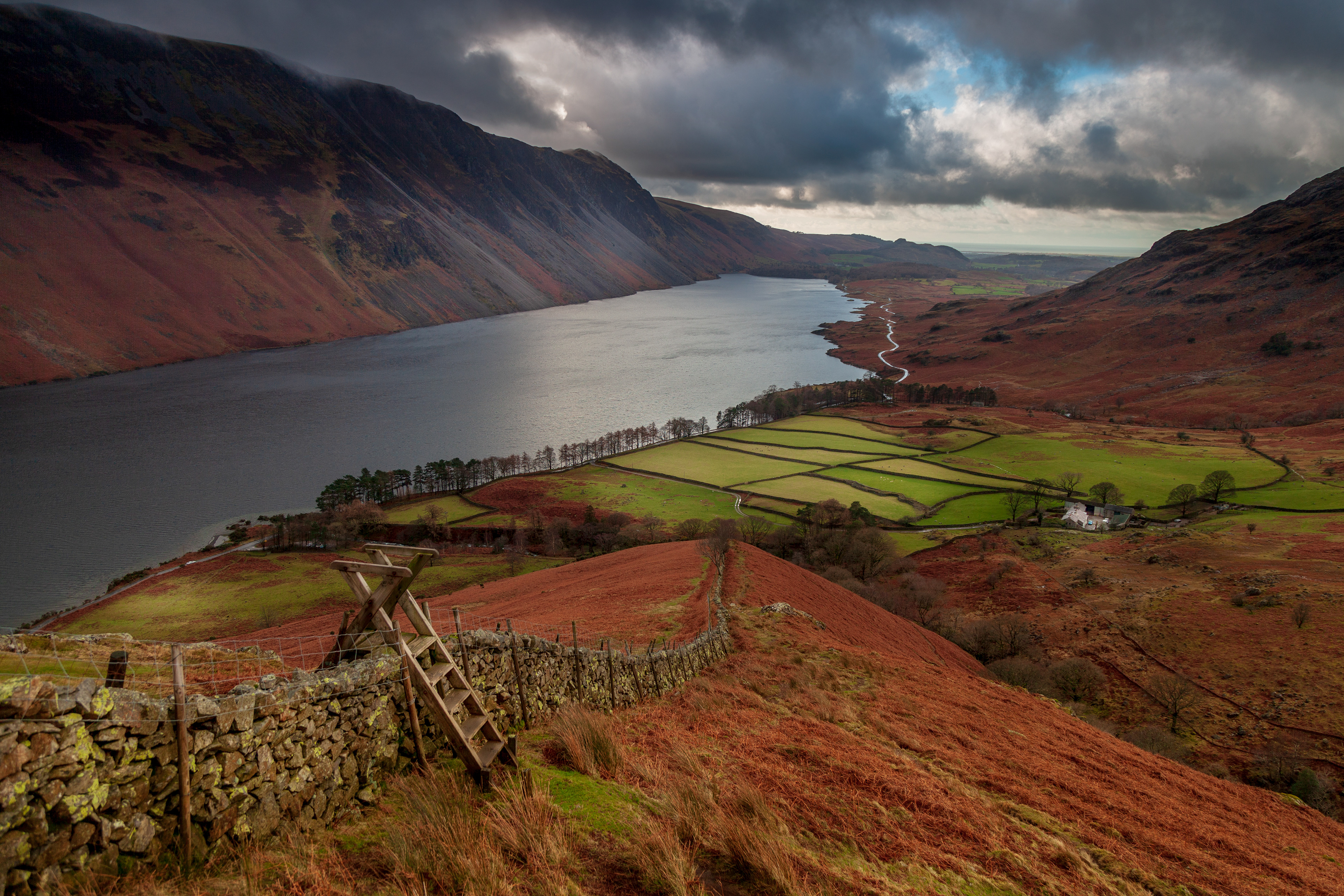 Wast Water from Yewbarrow fell