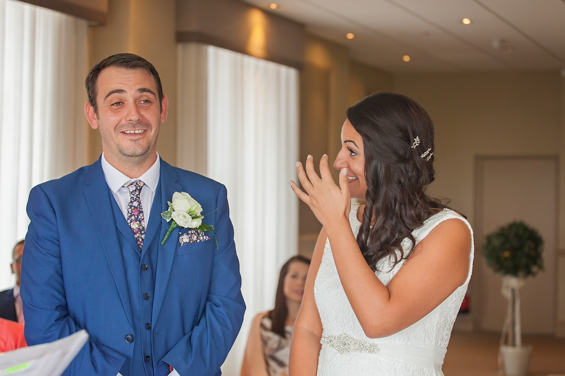 Tony was brilliant from start to finish. He completely understood what we wanted from our day and we absolutely love our photos! He was so lovely and relaxing throughout the day which is exactly what we were looking for in a photographer. Thanks again Tony! Laura and Aiden x