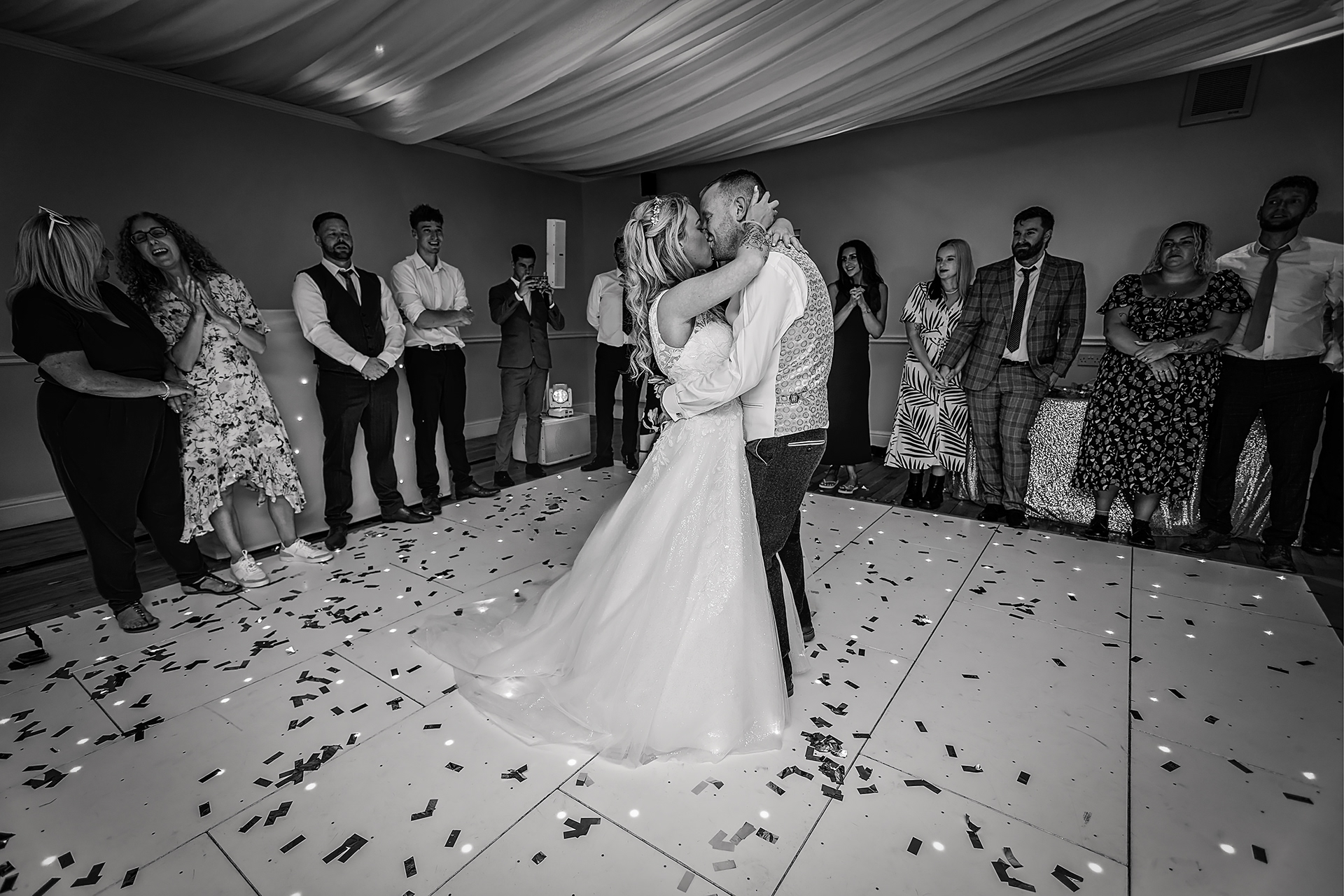 From booking Tony in until the wedding day, communication was 100% , any questions we had was always answered quickly. nothing was ever to much trouble for him. he came round for a cup of tea a few weeks before the wedding to have a general chat and decide what pictures we wanted. which for myself was brilliant, as I can get quite anxious. he was brilliant with my children and all our guests on the wedding day. and the turn around to receive pictures back was excellent, I would have no hesitation in recommending him in the future 🙂