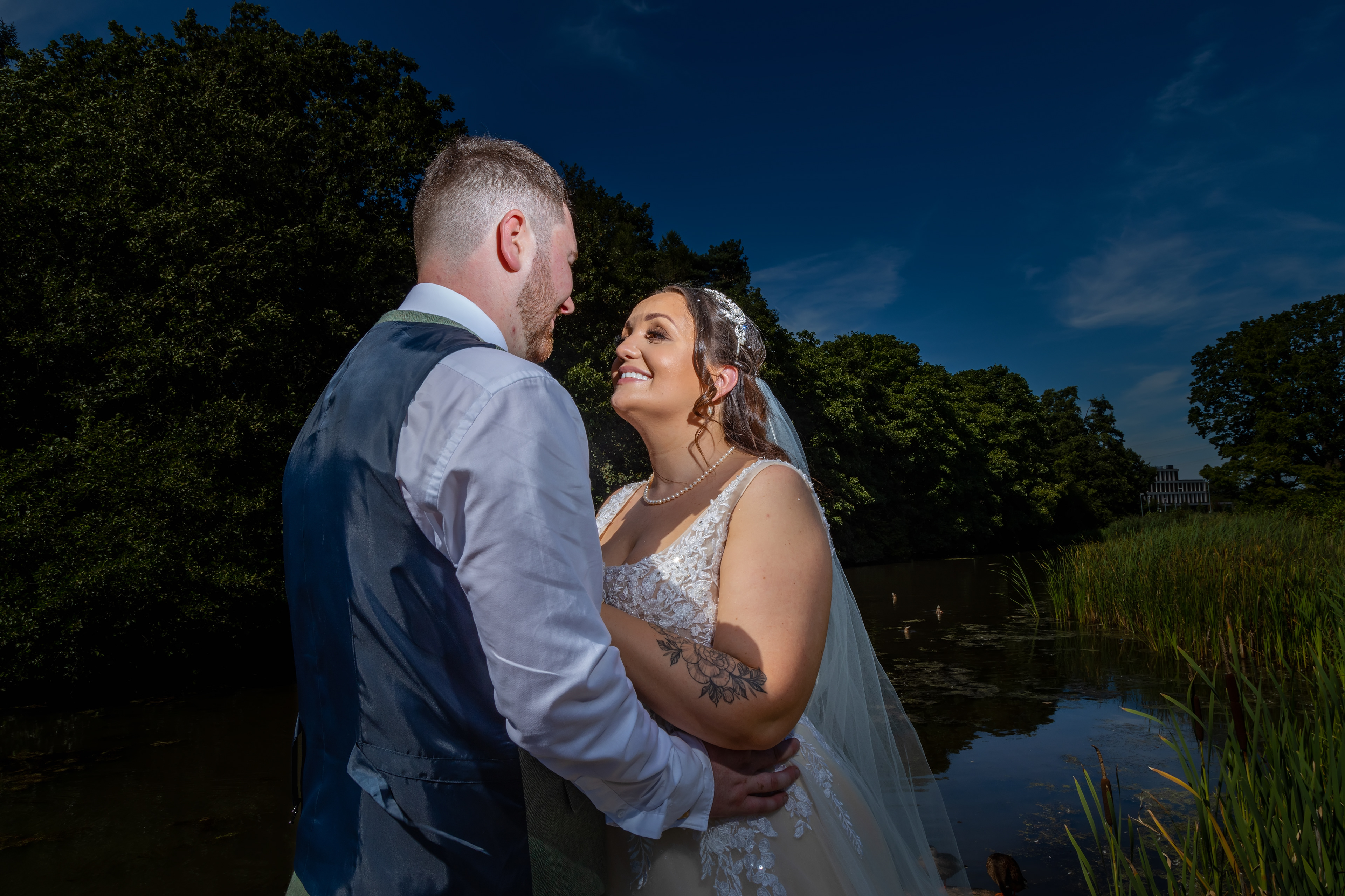 Cannot recommend Tony highly enough. So professional, friendly, talented and really just a genuinely nice person. We have the most beautiful photos to remember our special day by and he got them done so quickly so that my lovely mum can see them for which I'll always be grateful. Only a very talented photographer could make us look nice in the 30 degrees heat we had on our wedding day.