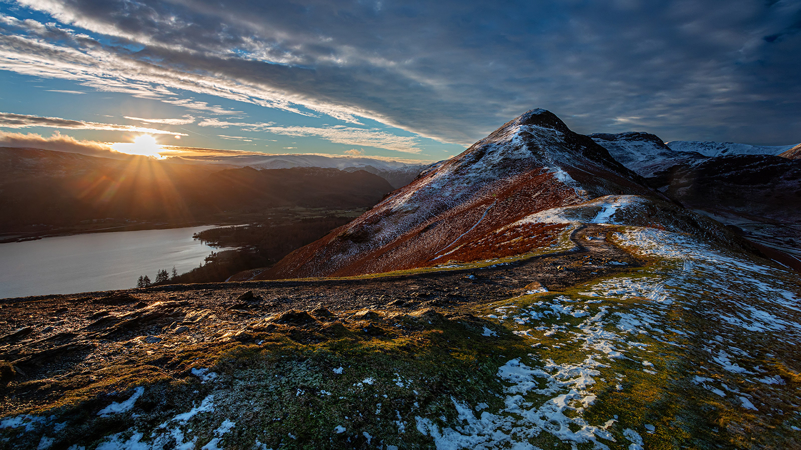 Sunrise at Catbells