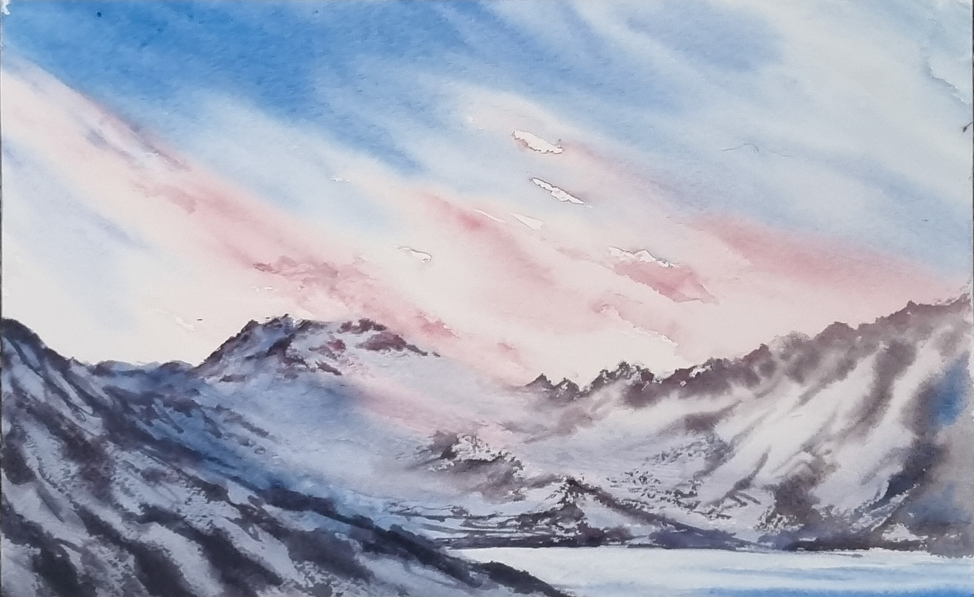 Val Formazza (zonsondergang)