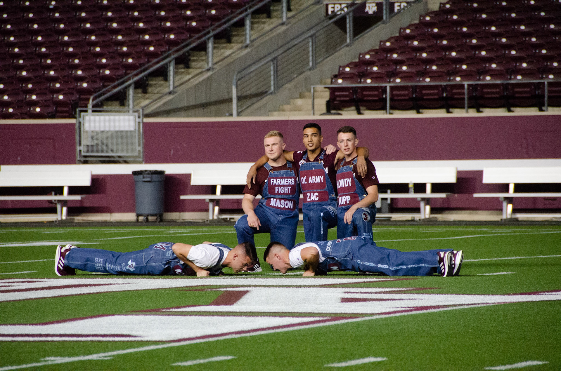 Family Weekend Yell Practice