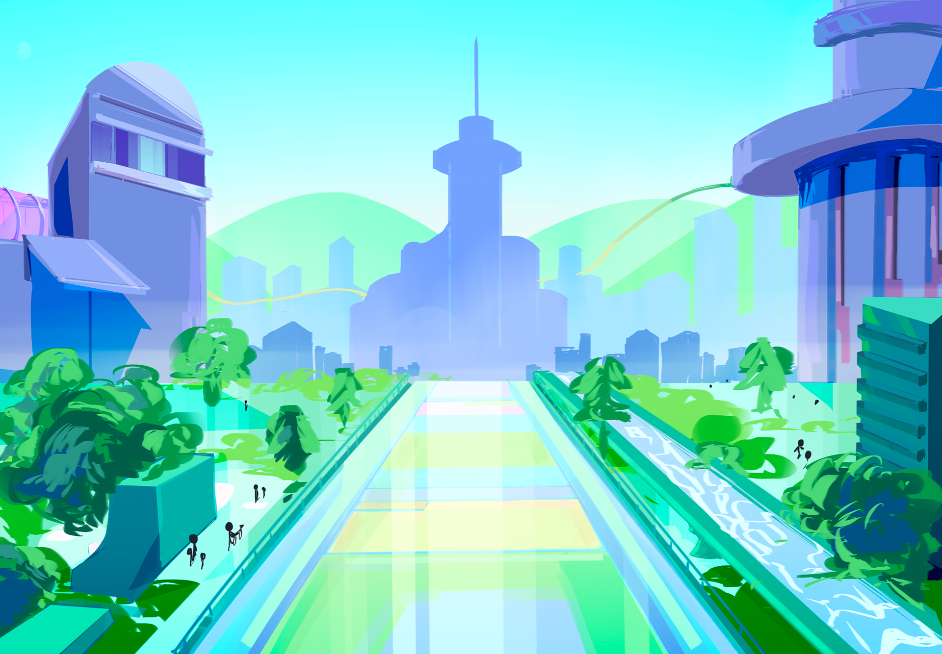 Ume City Square (Skull Bunny! Concept)