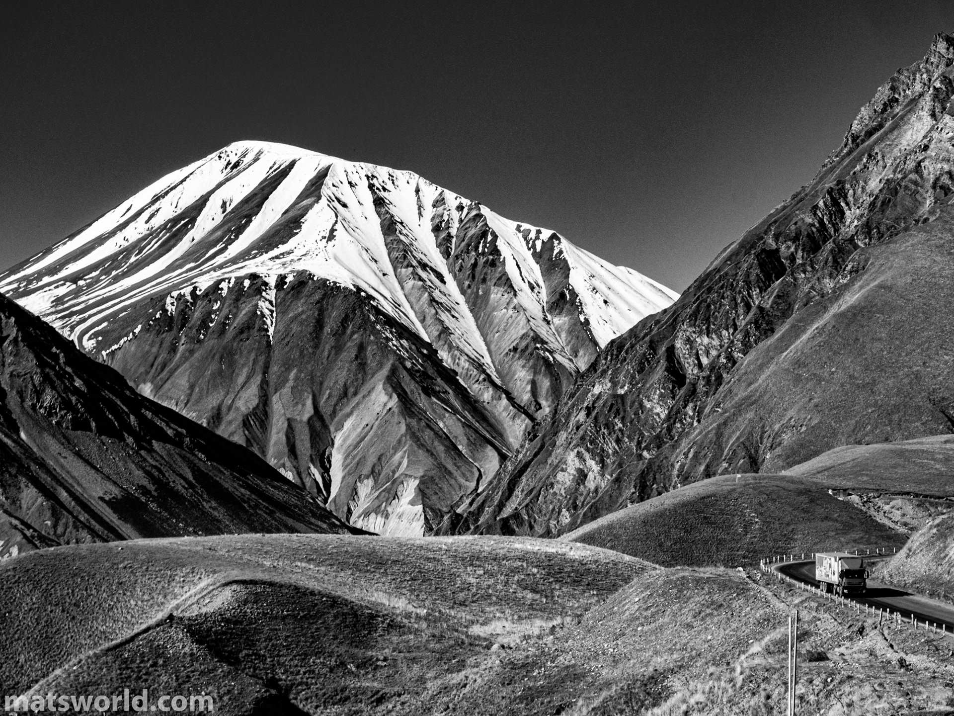 Georgia - Near Gudauri on the Georgian Military Highway
