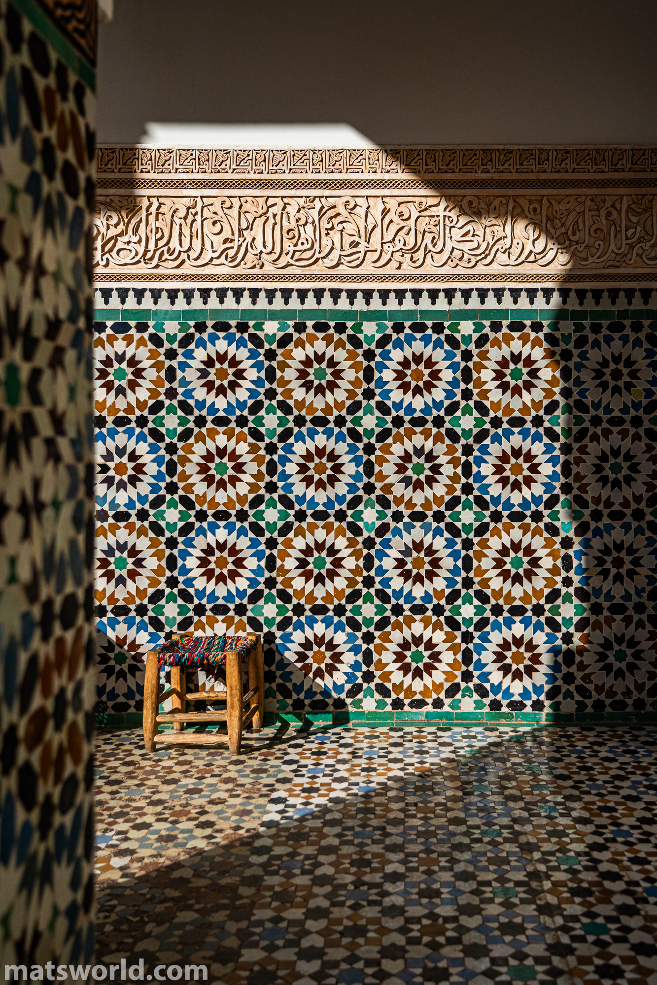Marrakech - Medersa Ben Youssef