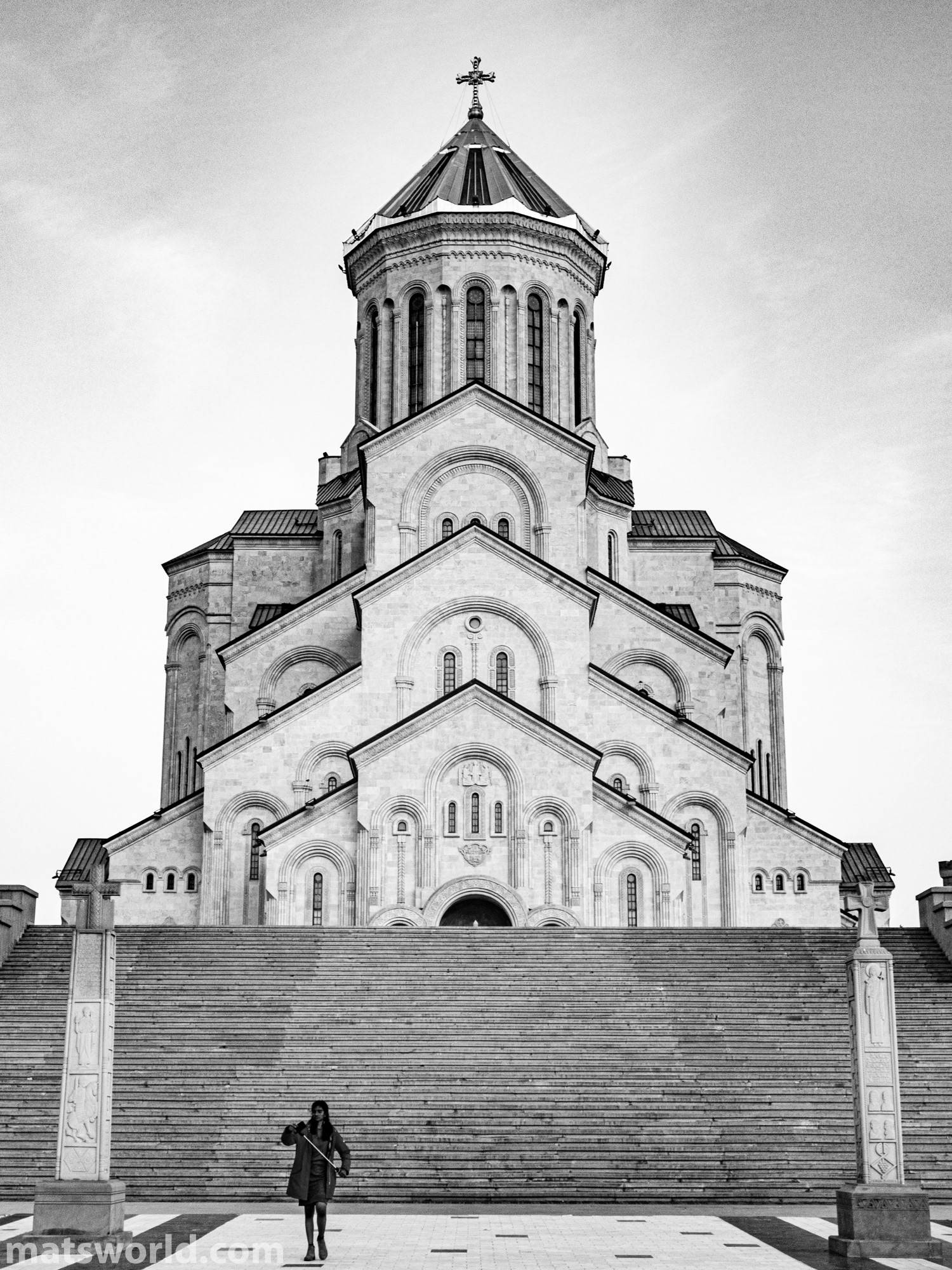 Georgia - Sameba cathedral in Tbilisi