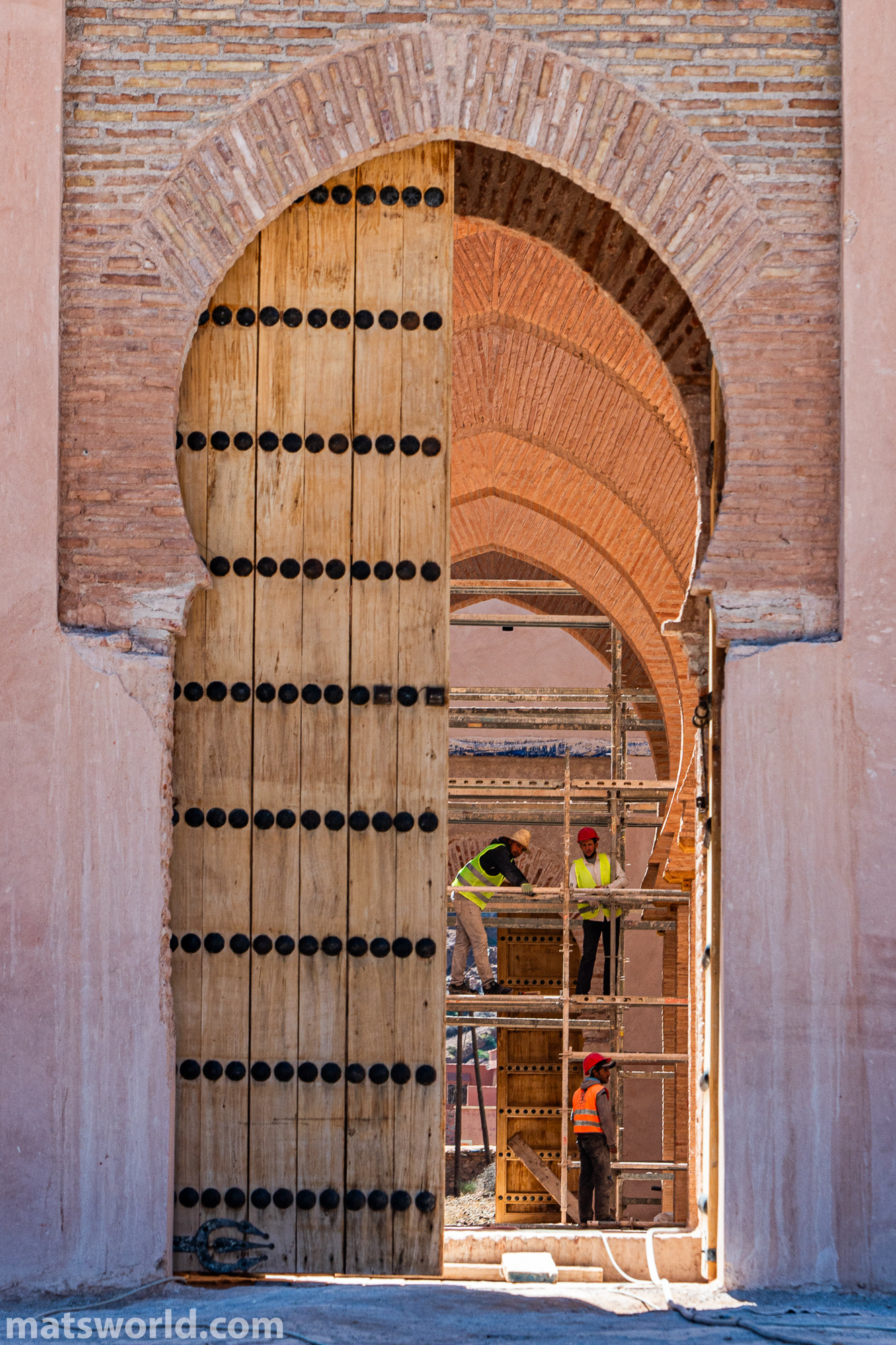 The Tinmel  Mosque in the High Atlas Mountains - shortly before beeing destructed by the earthquake in September 2023