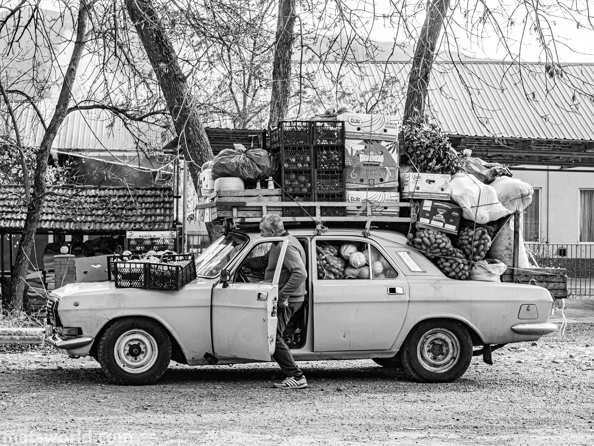 Georgia - On the Georgian Military Highway between Tbilisi and Stepandsminda