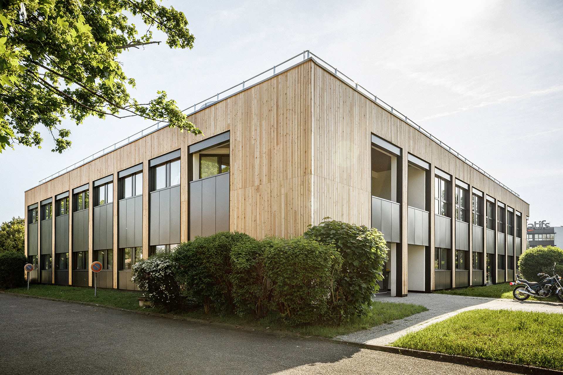 Angle Ouest du bâtiment