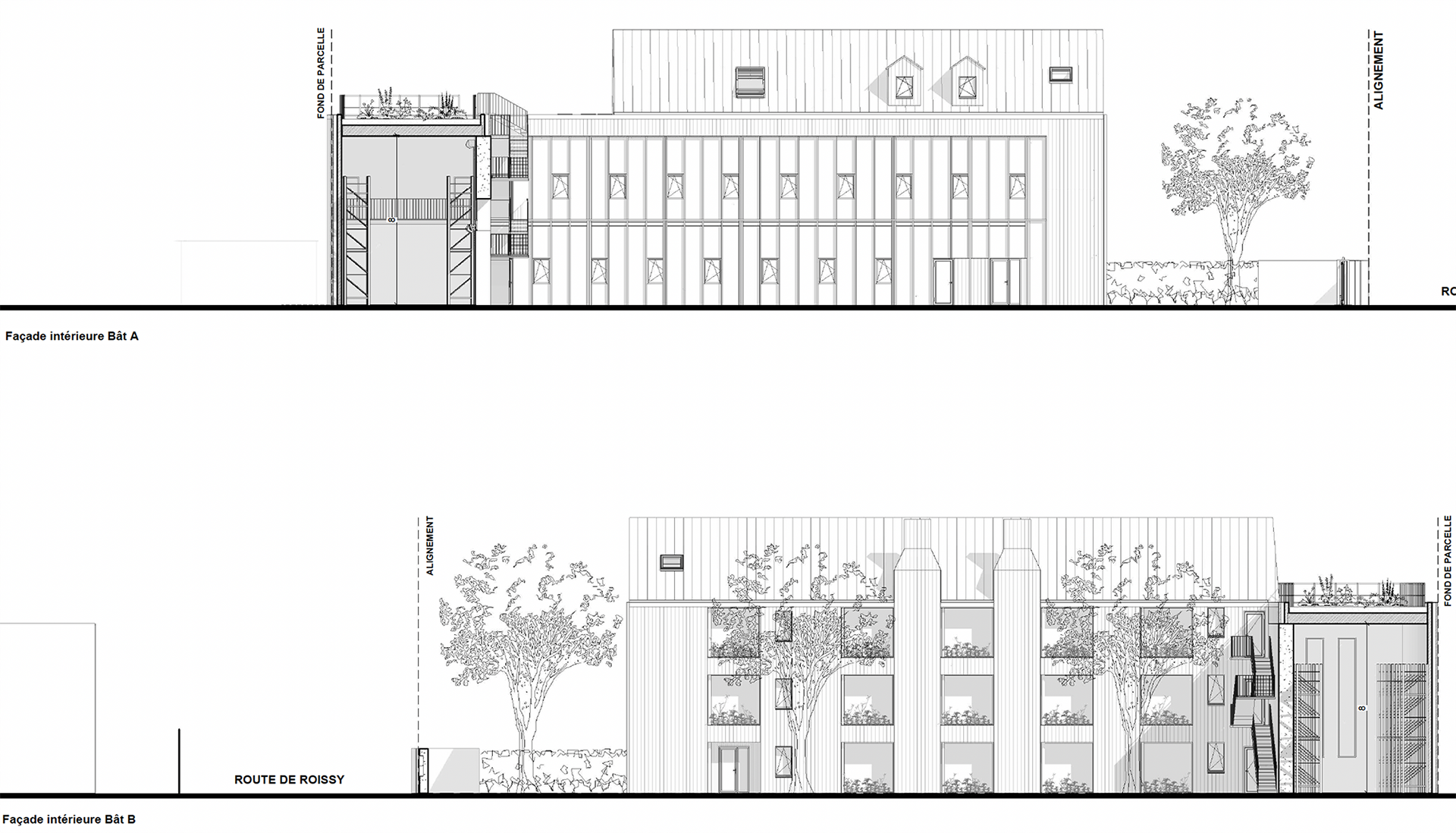 Élévations intérieures