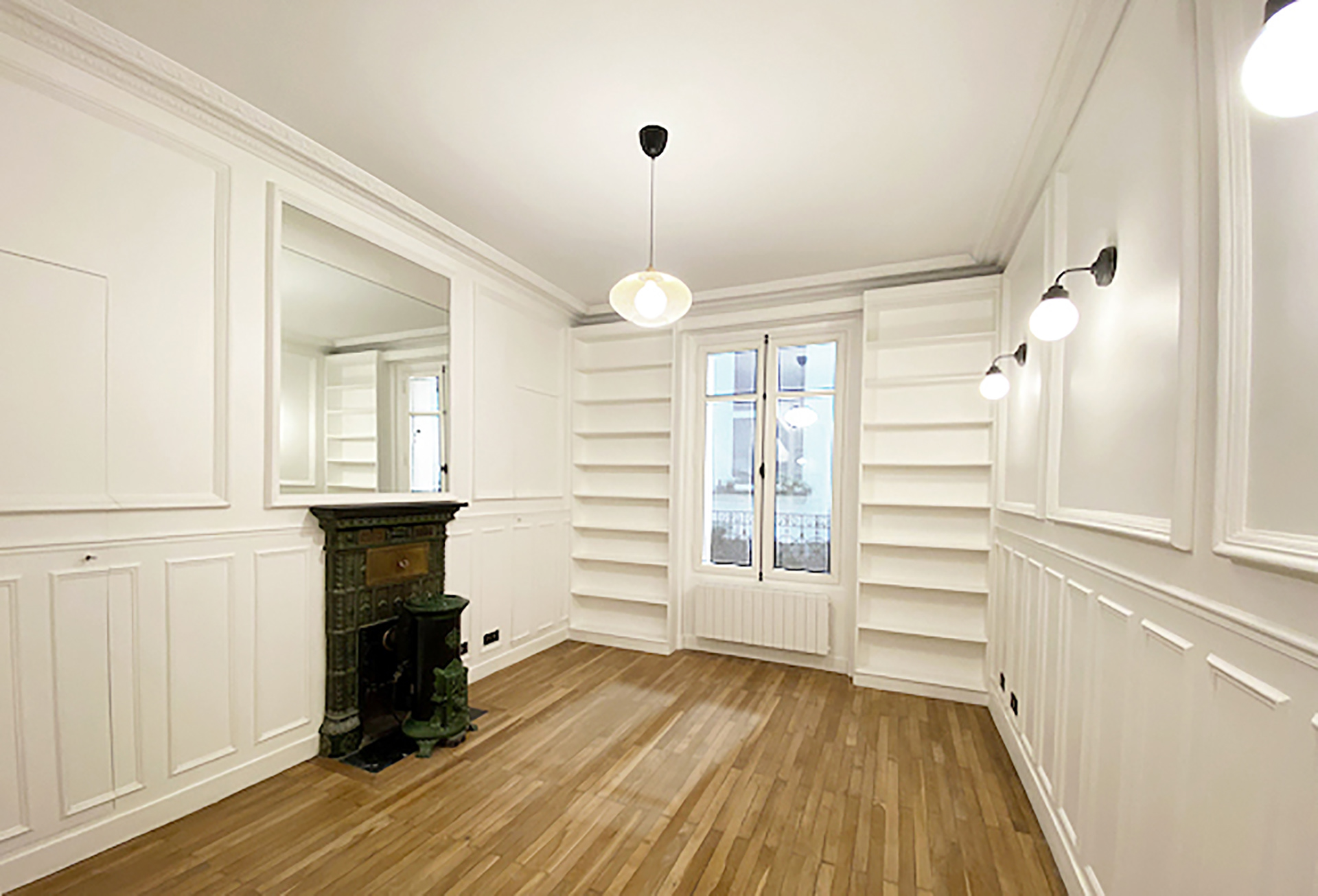 Rénovation d'un appartement de 55 m2 rue Eugène Carrière à Paris 18e, 2021