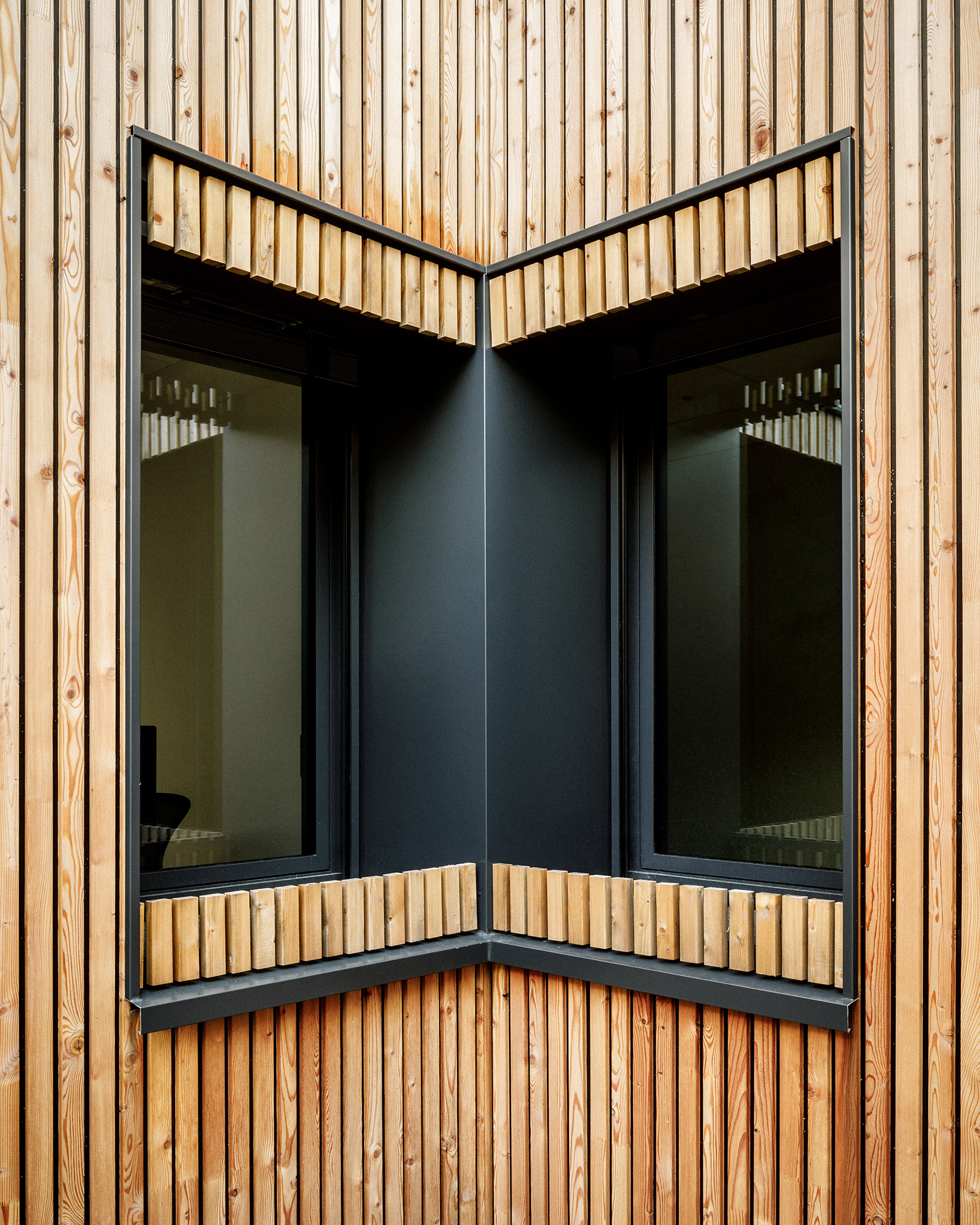 Baies d'angle du patio