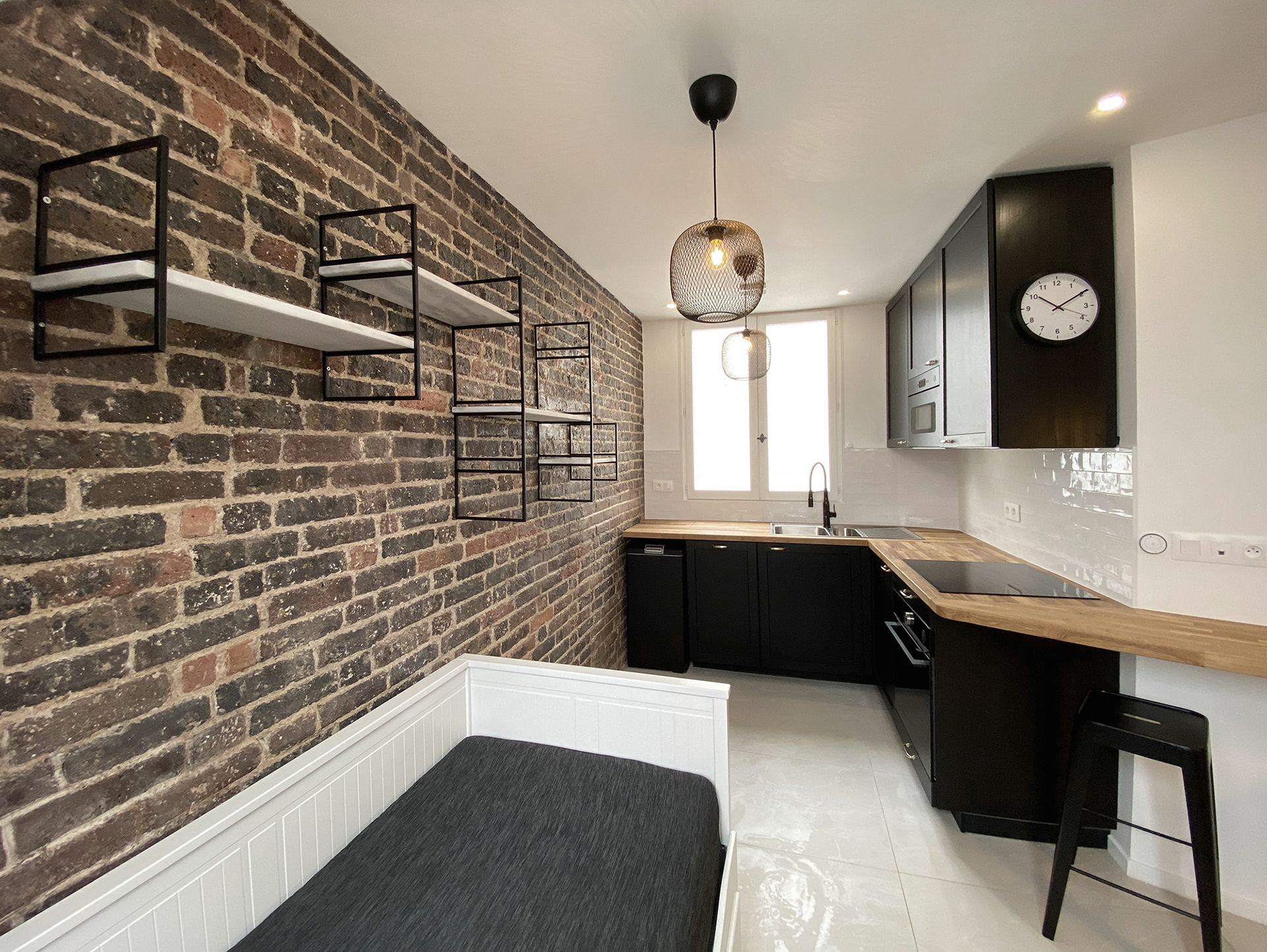 Rénovation d'un studio de 20 m2 avenue Victor Hugo à Paris 16e, 2021