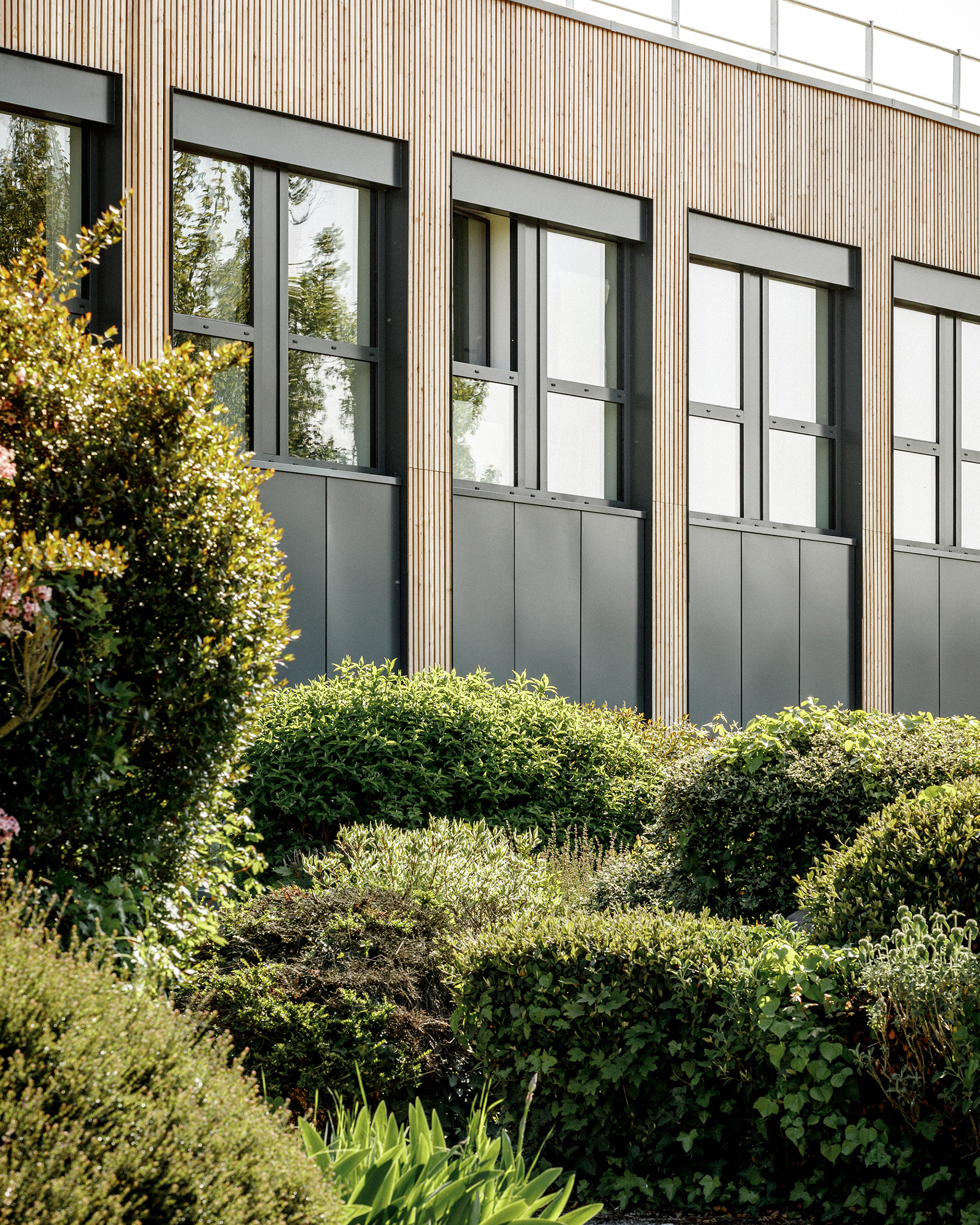 Détail de la façade Est