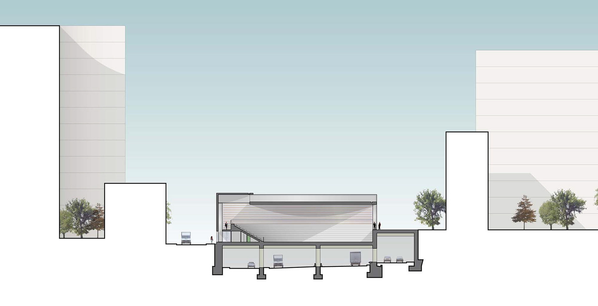 2002 - Couverture du périphérique entre Porte Brancion et Porte de Vanves