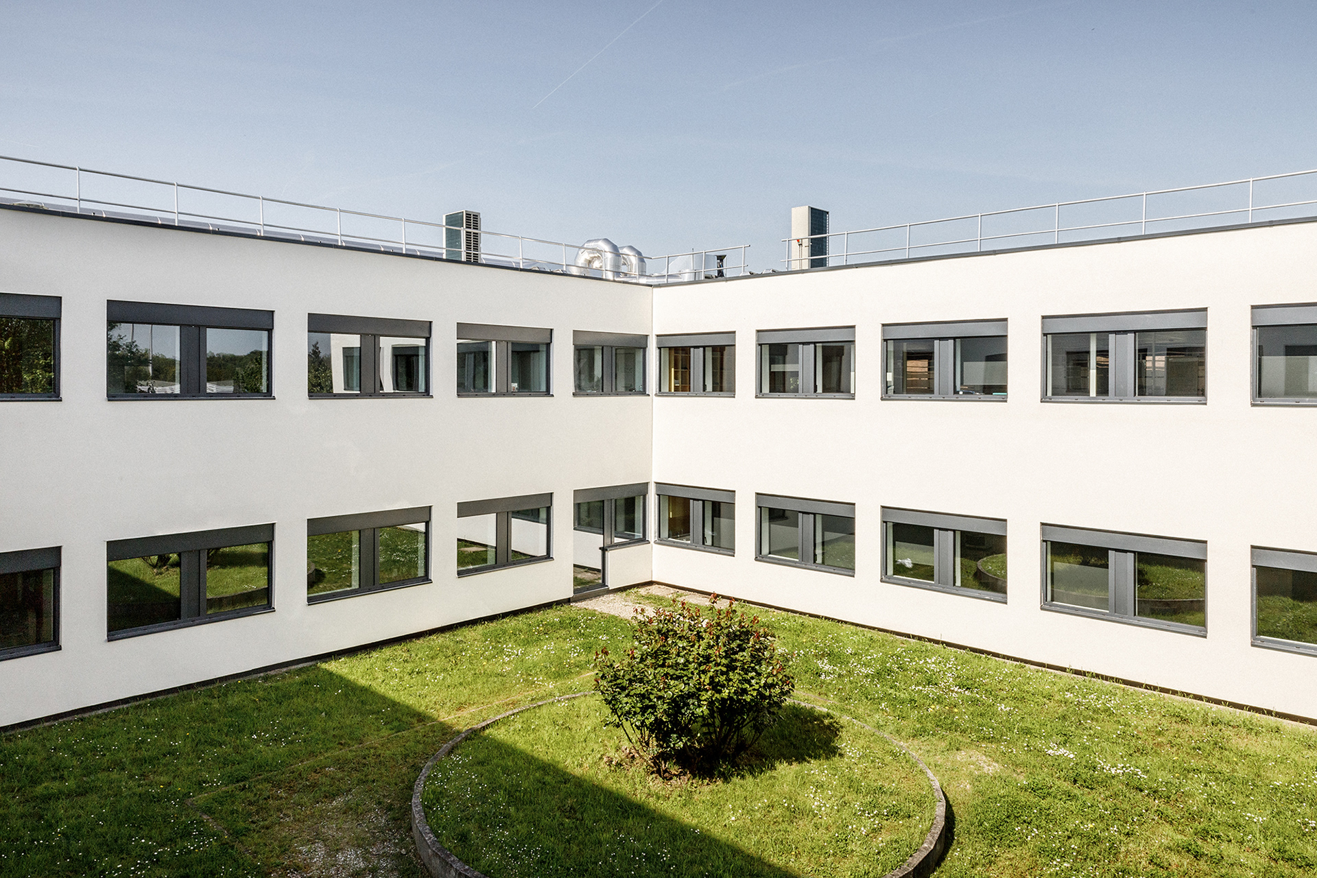 Angle de la cour centrale