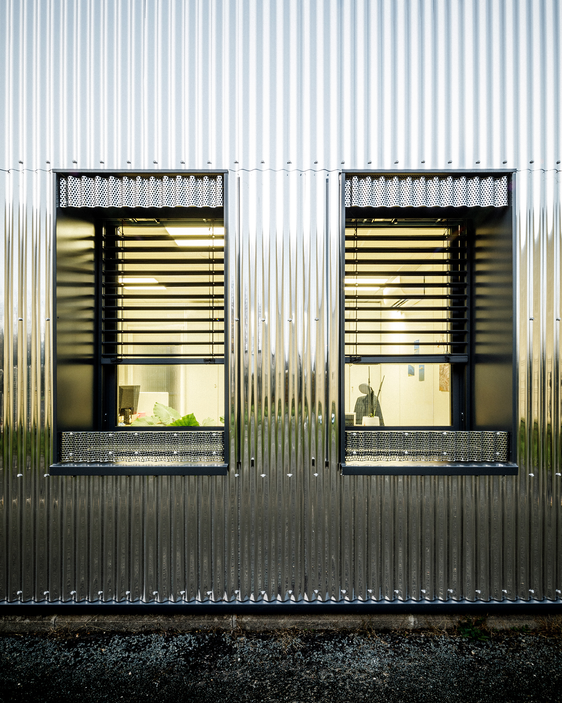 Détail des baies extérieures