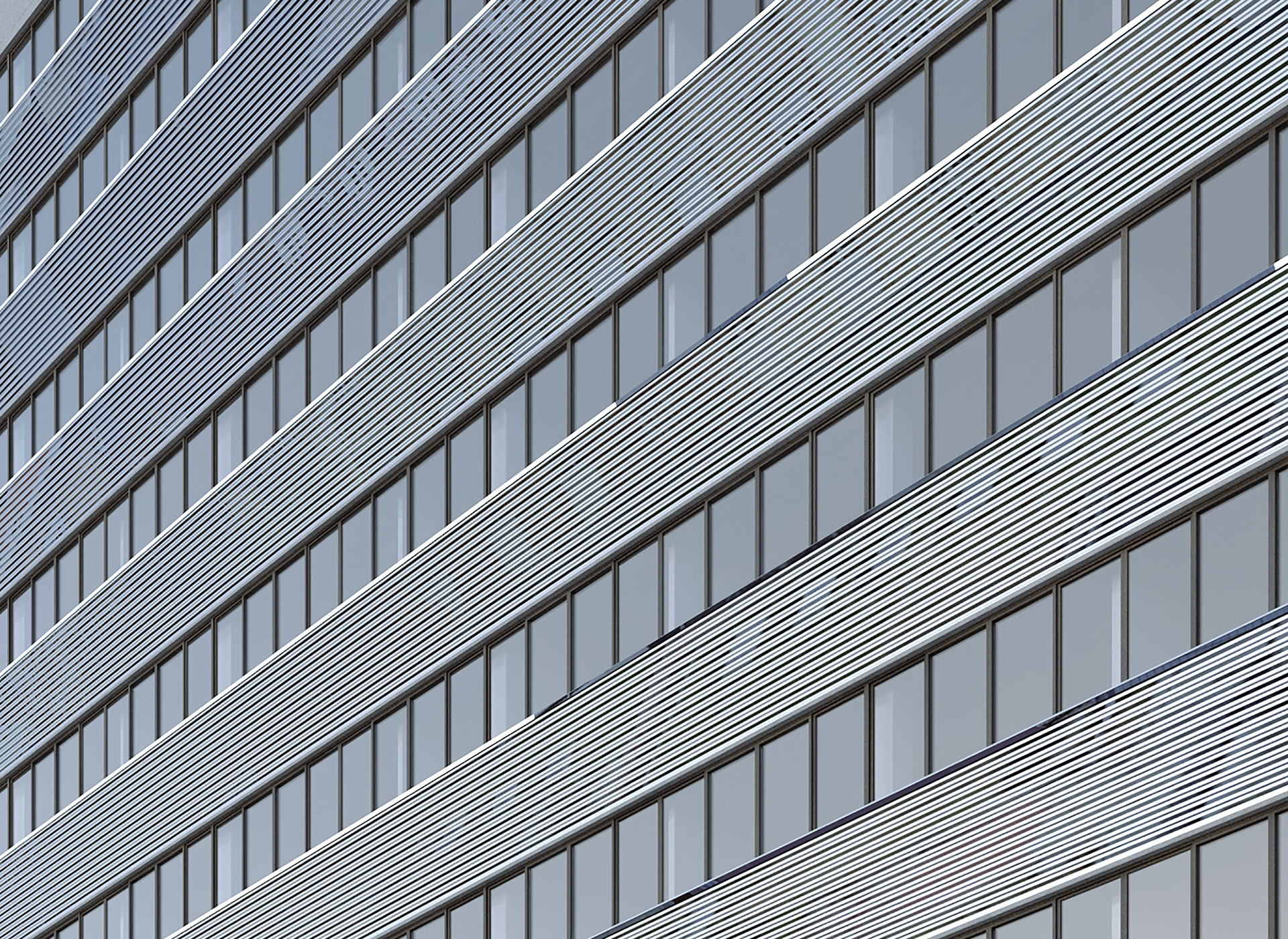 Perspective du principe de façade