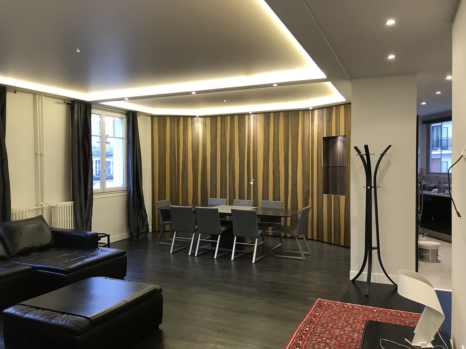 Rénovation d'un appartement de 115 m2 rue de Passy à Paris 16e, 2018