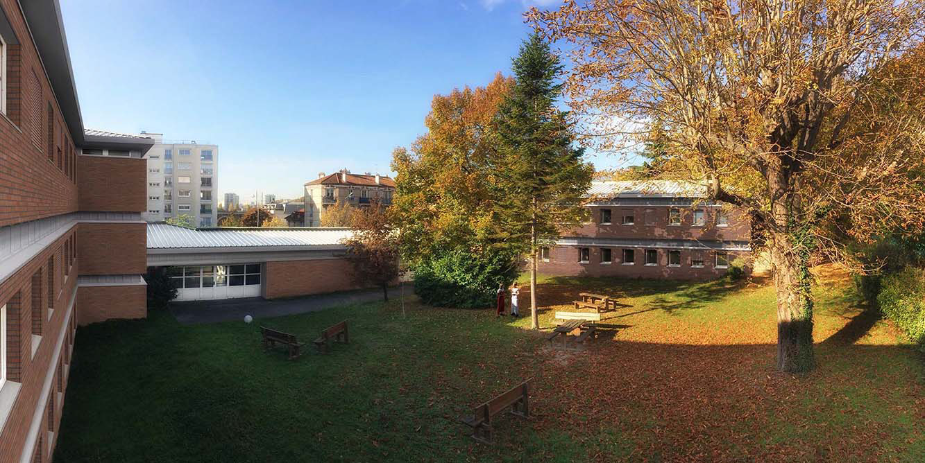 Vue vers le hall d'entrée