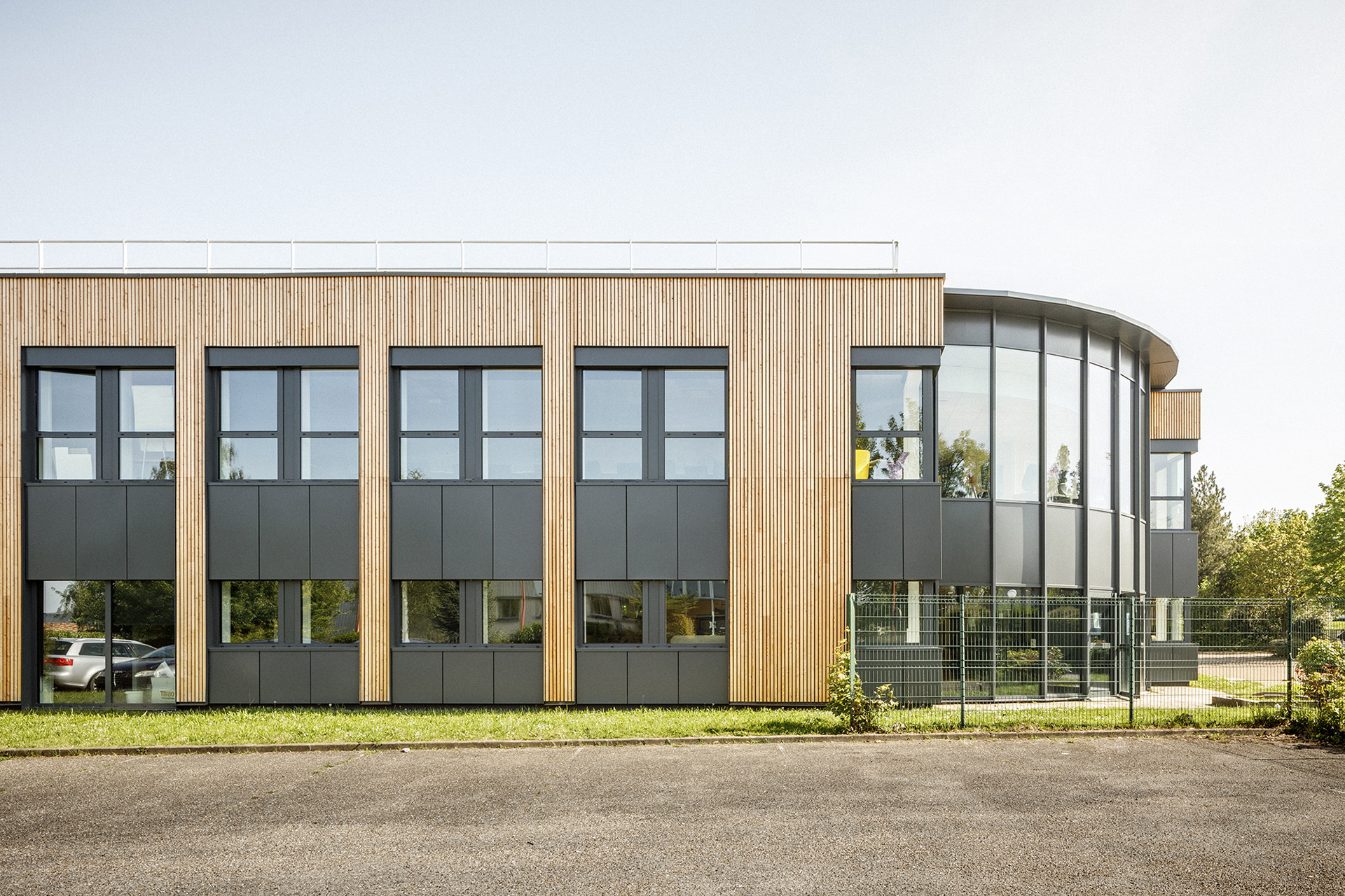 Détail de la façade Ouest