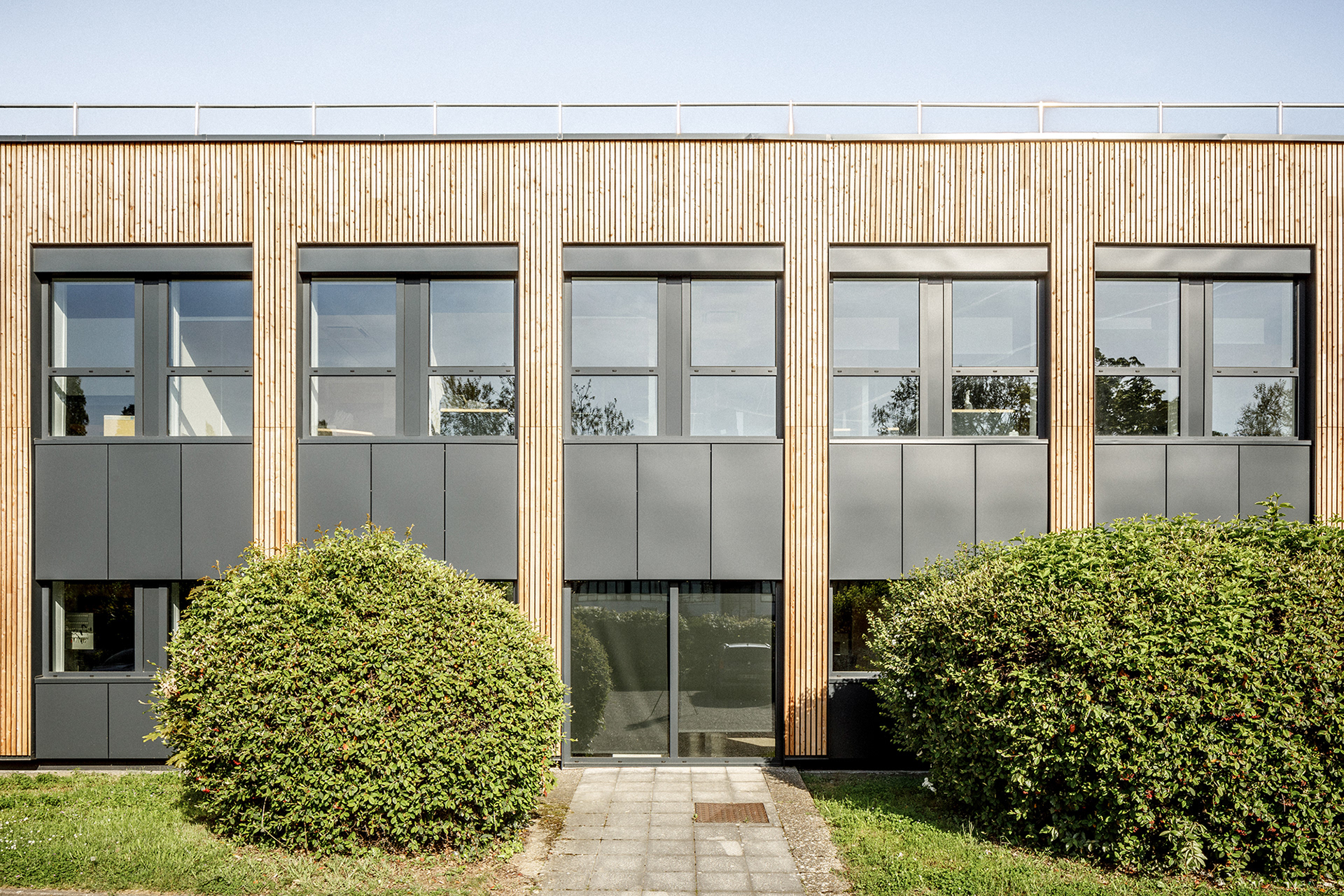 Détail de la façade Est