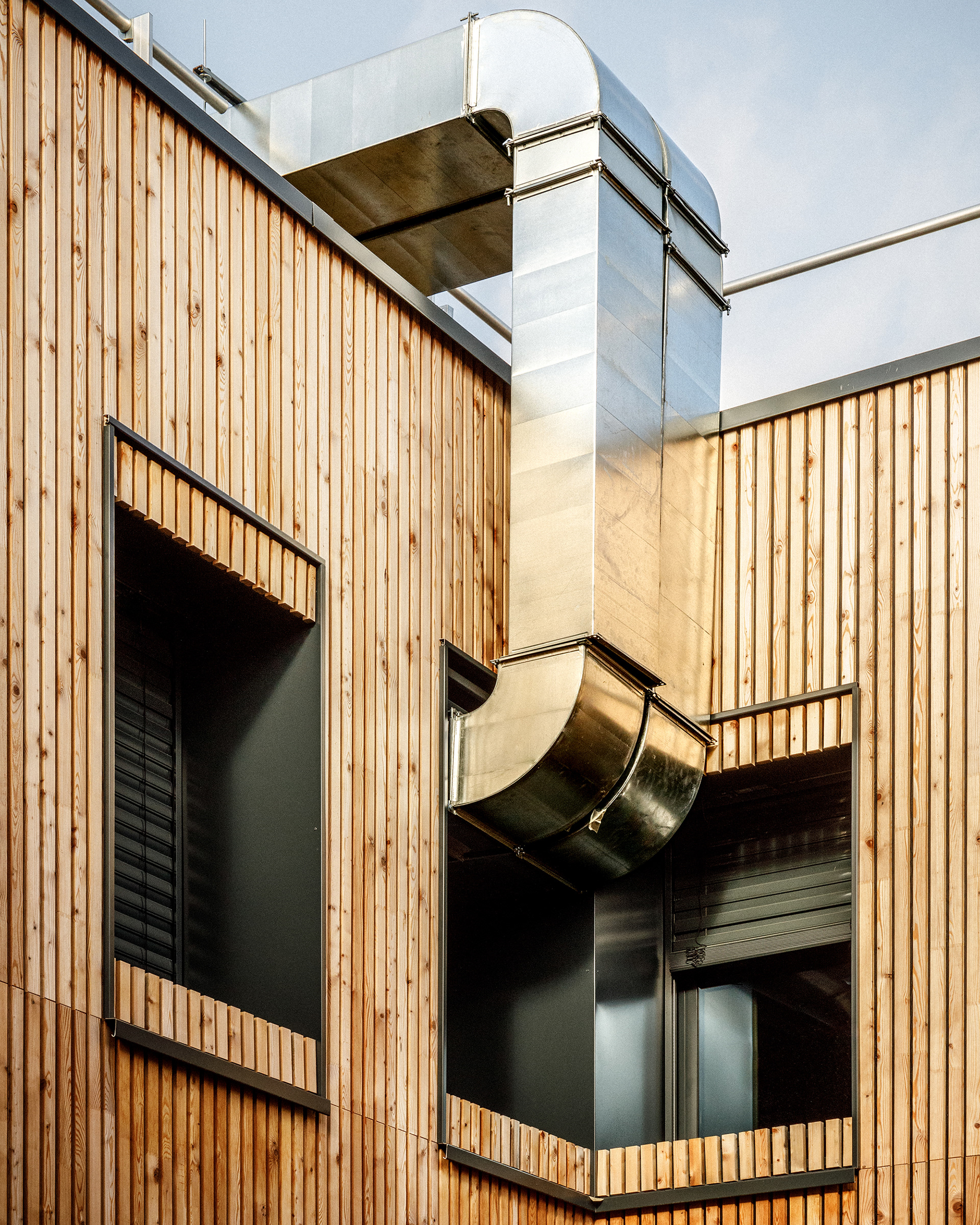 Pénétration des gaines de ventilation